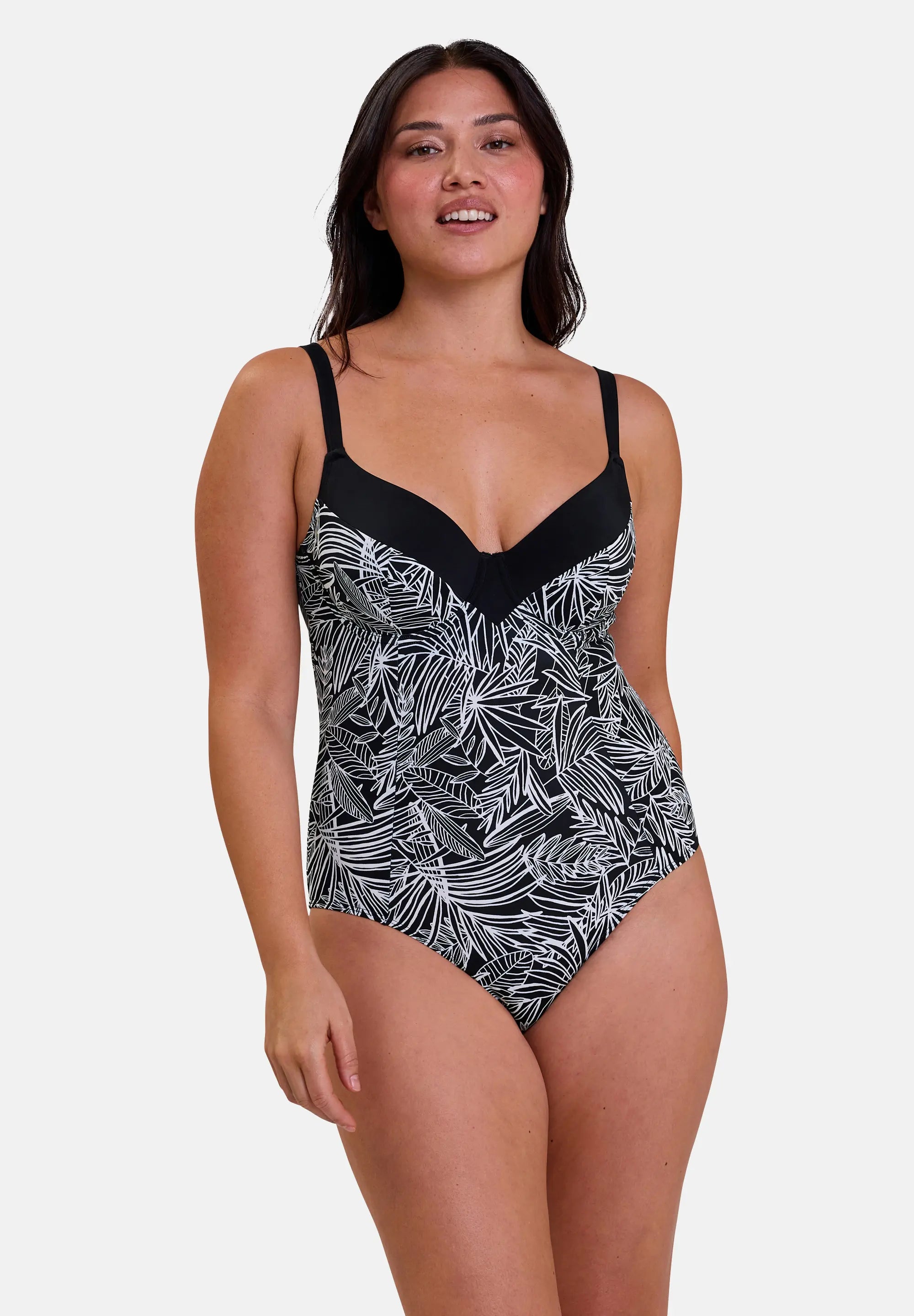 Maillot de bain une pièce Seychelles Imprimé Palmier Graphique