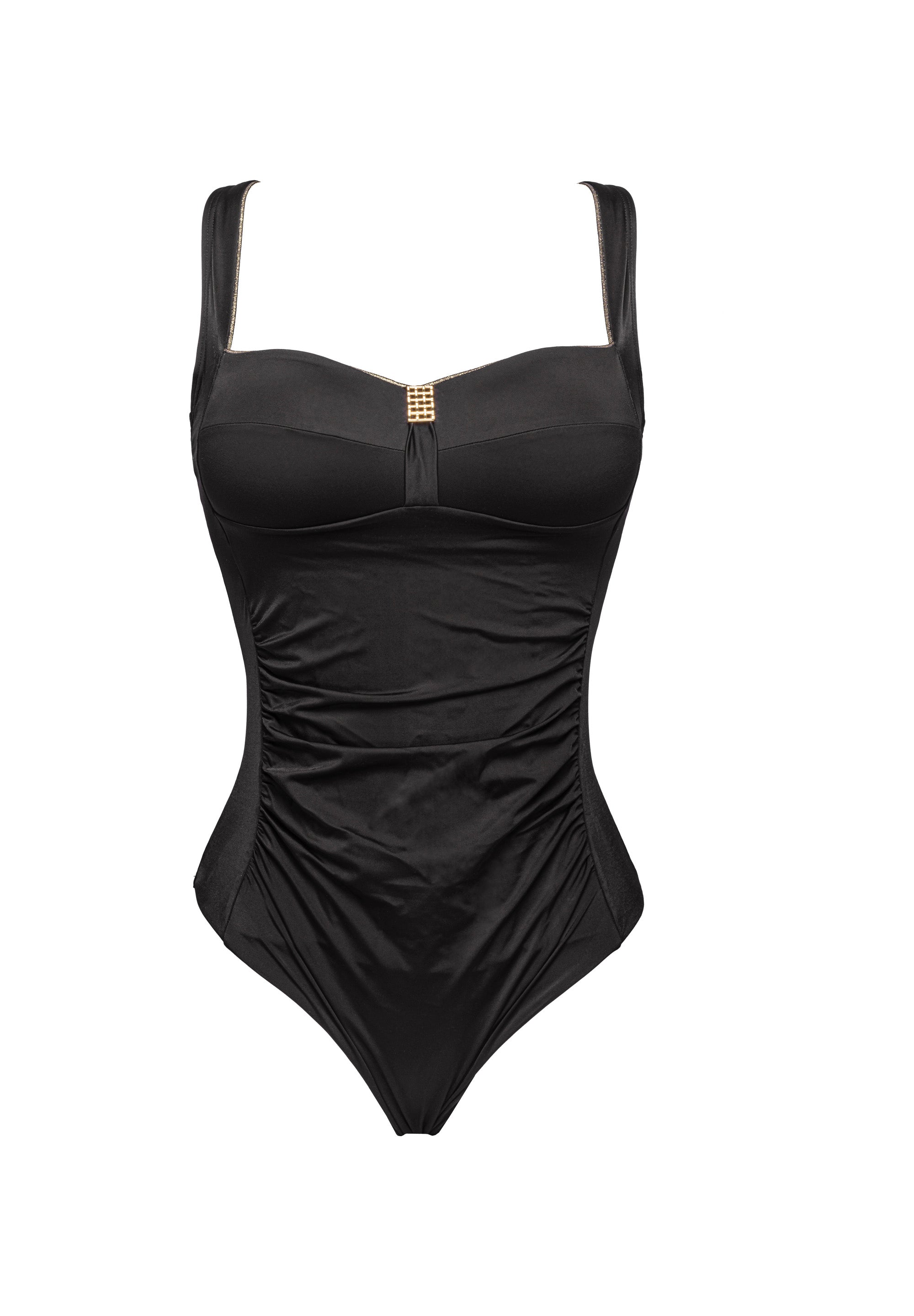 Speekaboo Shape underwired one-piece swimsuit Black