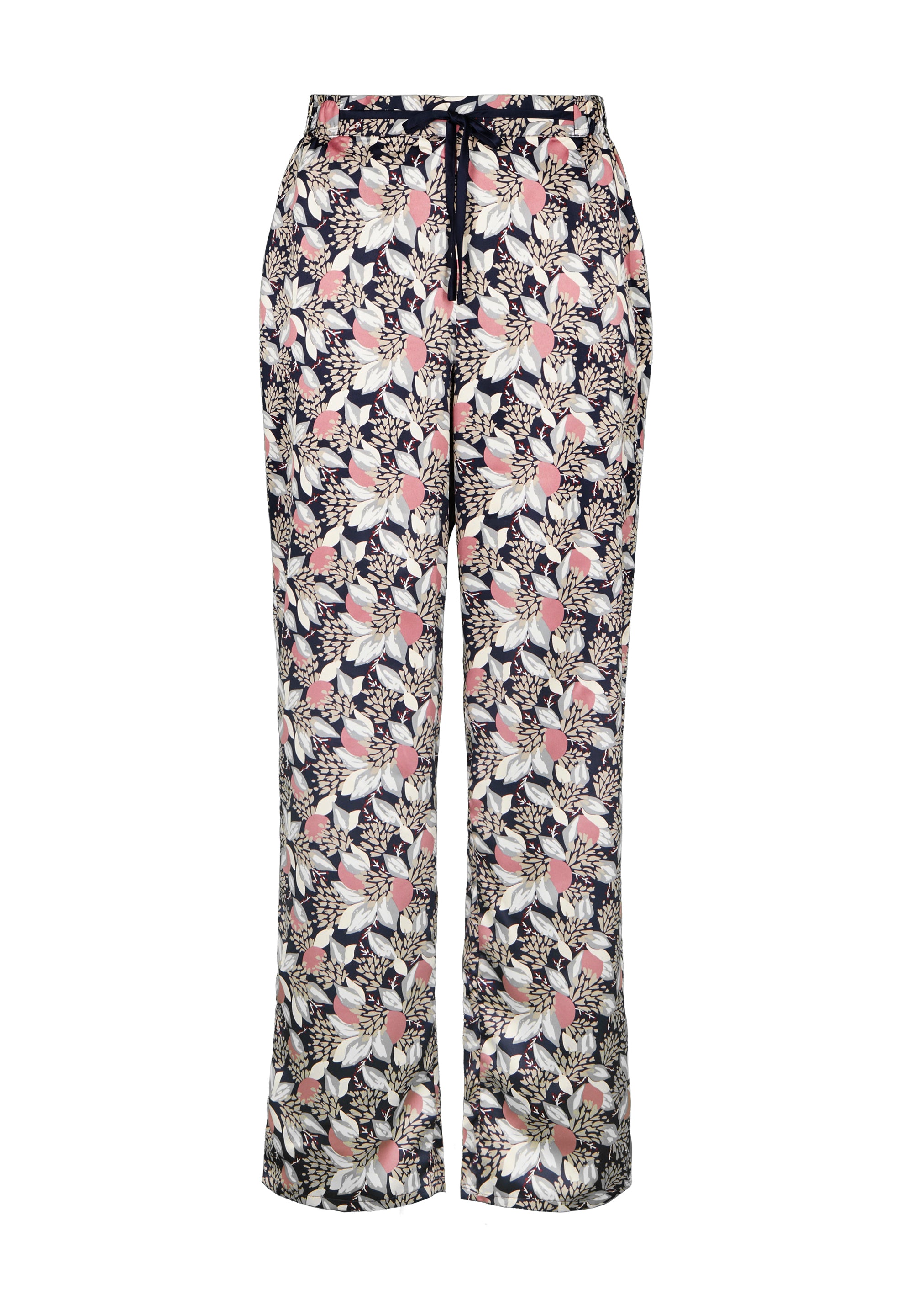 Trousers Idole Blue Pink Floral Print