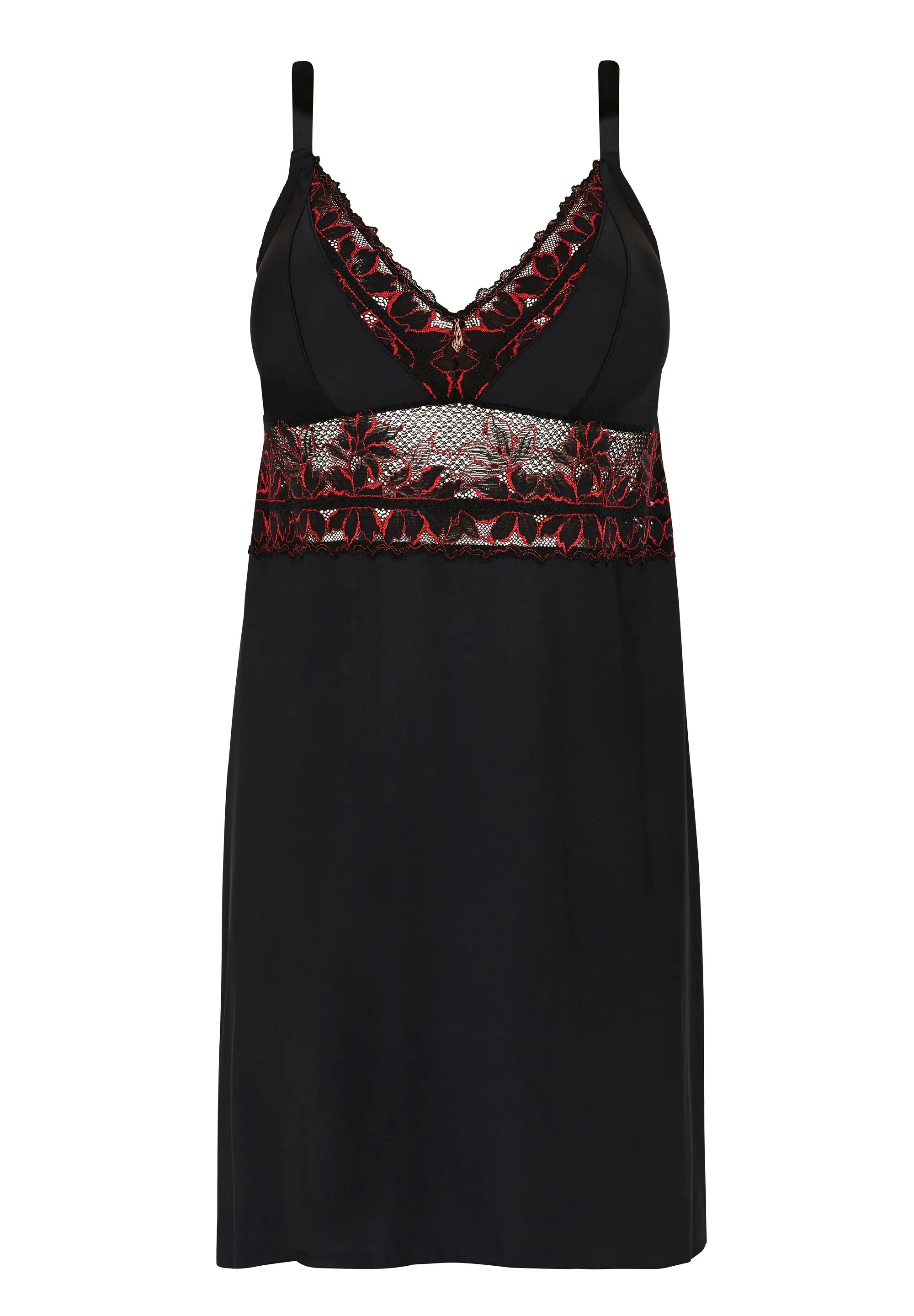 Nuisette Mélodie Noir & Rouge