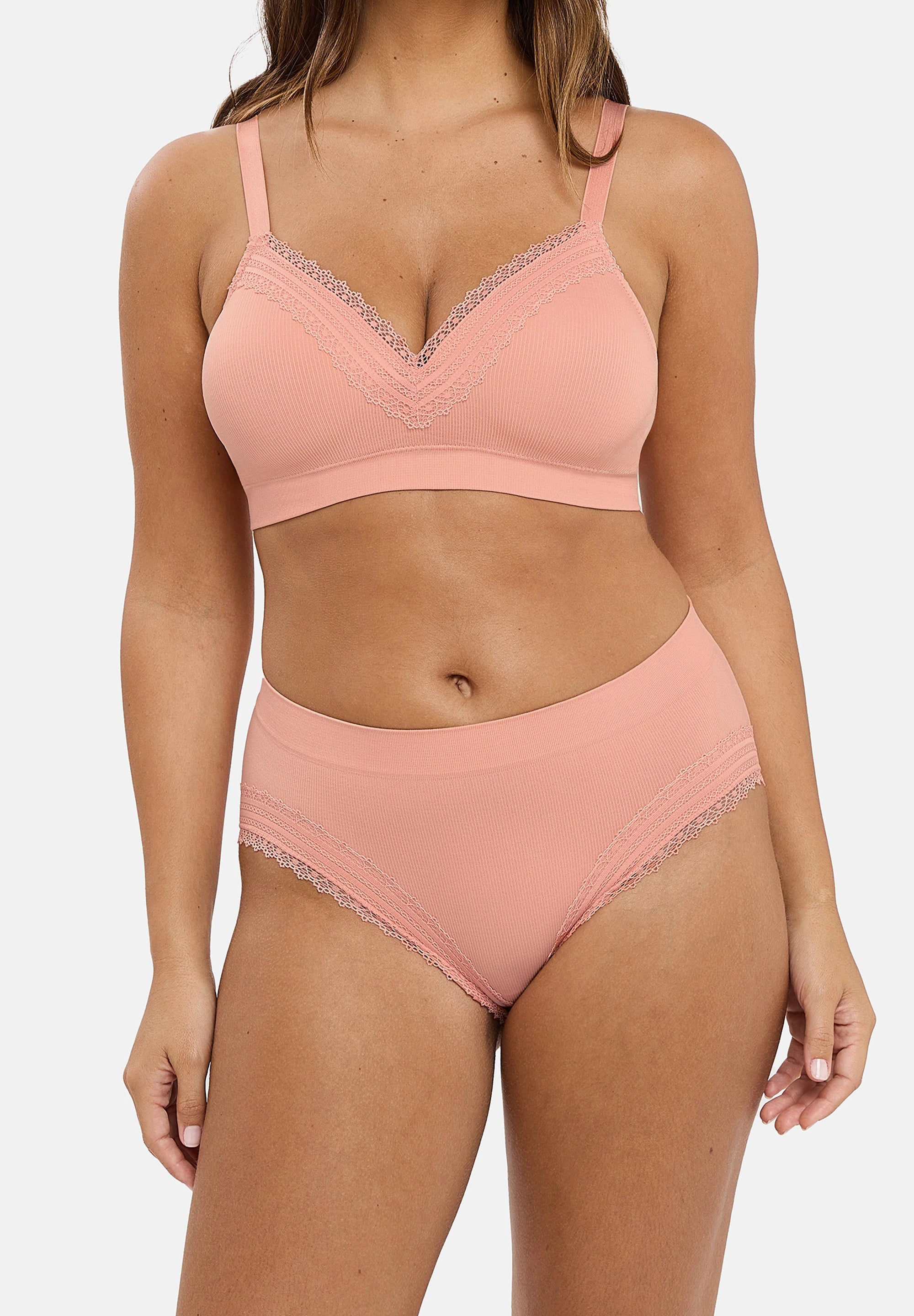 Brassière sans armatures Agathe Rose Nordique