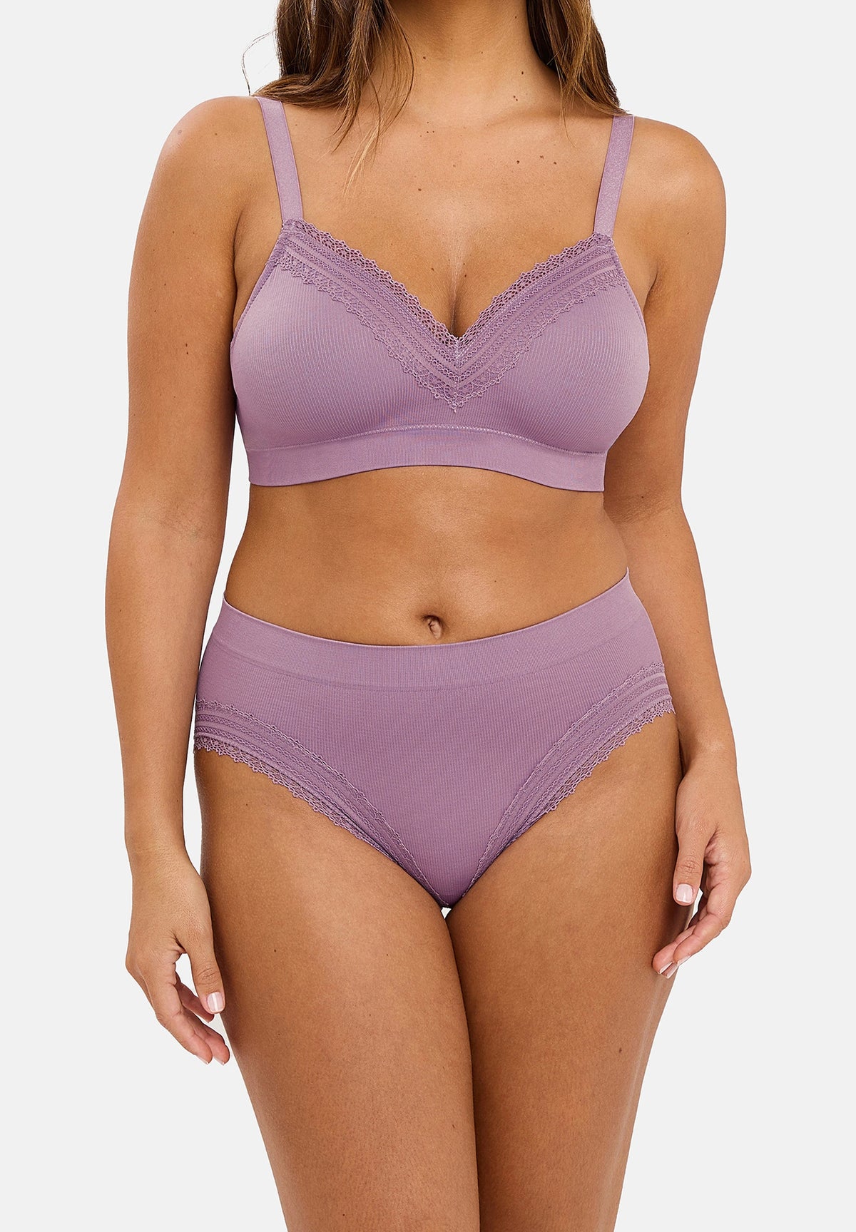 Slip Agathe Violet Rhapsodie
