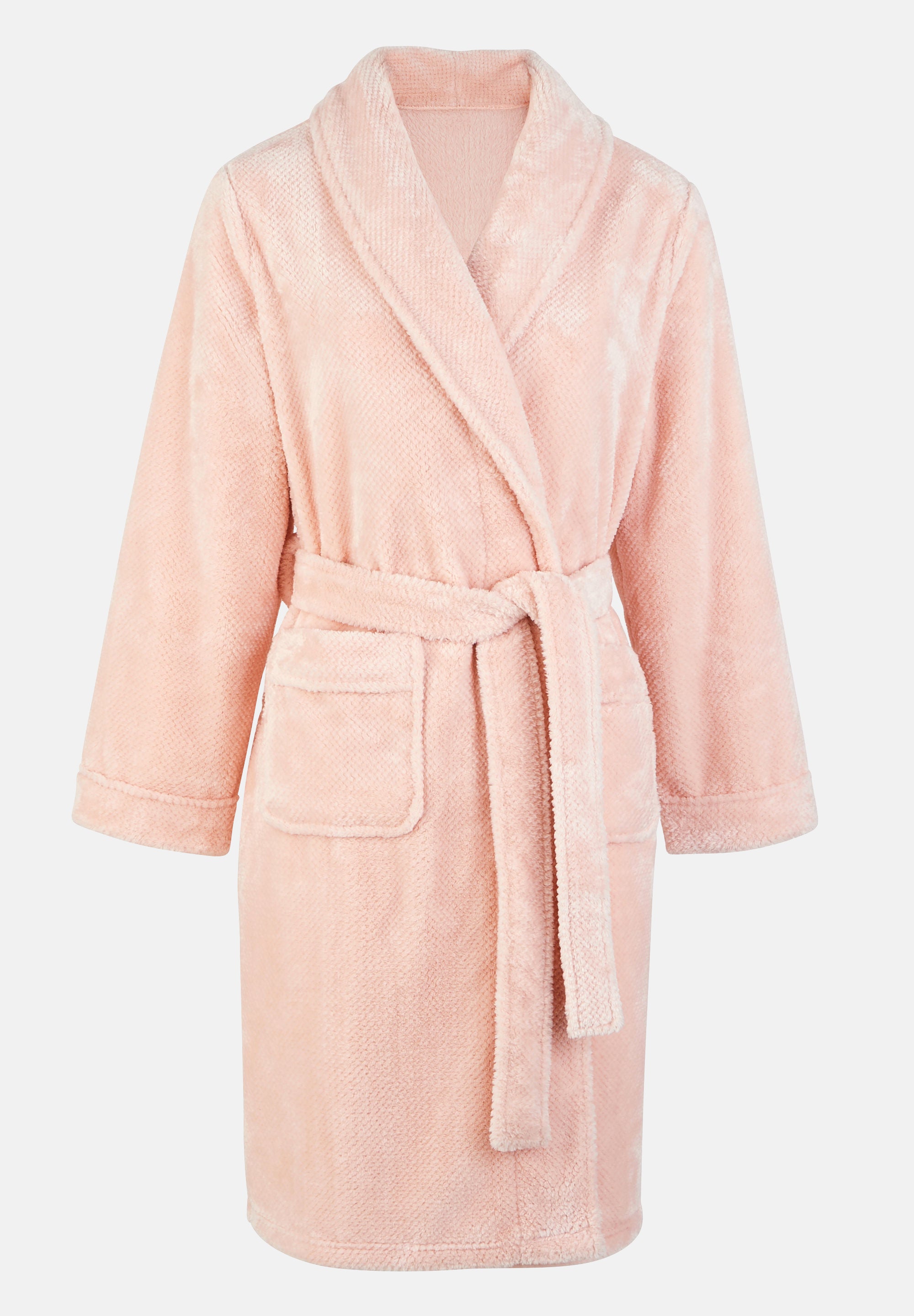 Fleece bathrobe Dream Cloud Pink