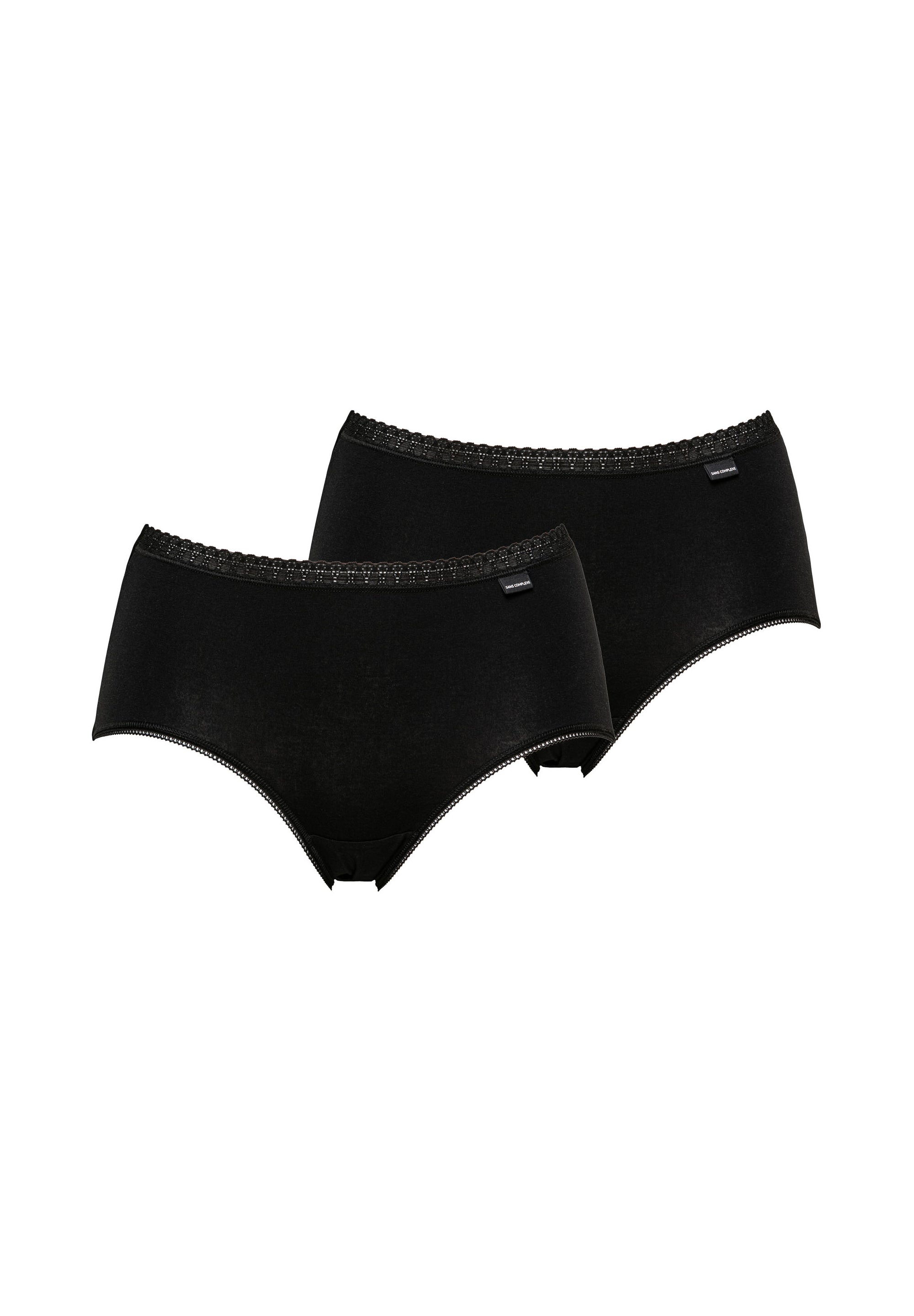 Briefs - Pack of 2 Classic Cotton Black
