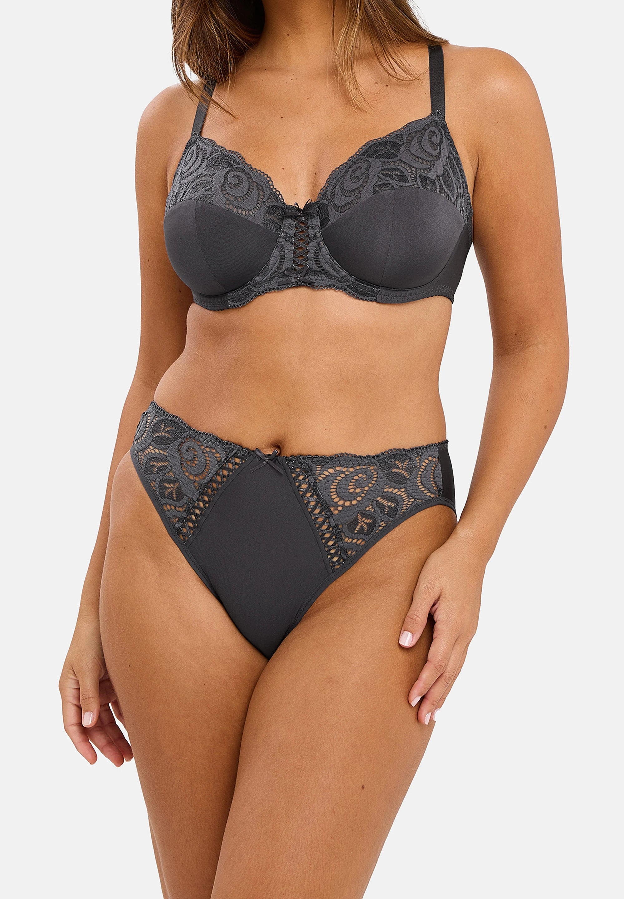 Full Cup Bra Amélie Periscope Grey