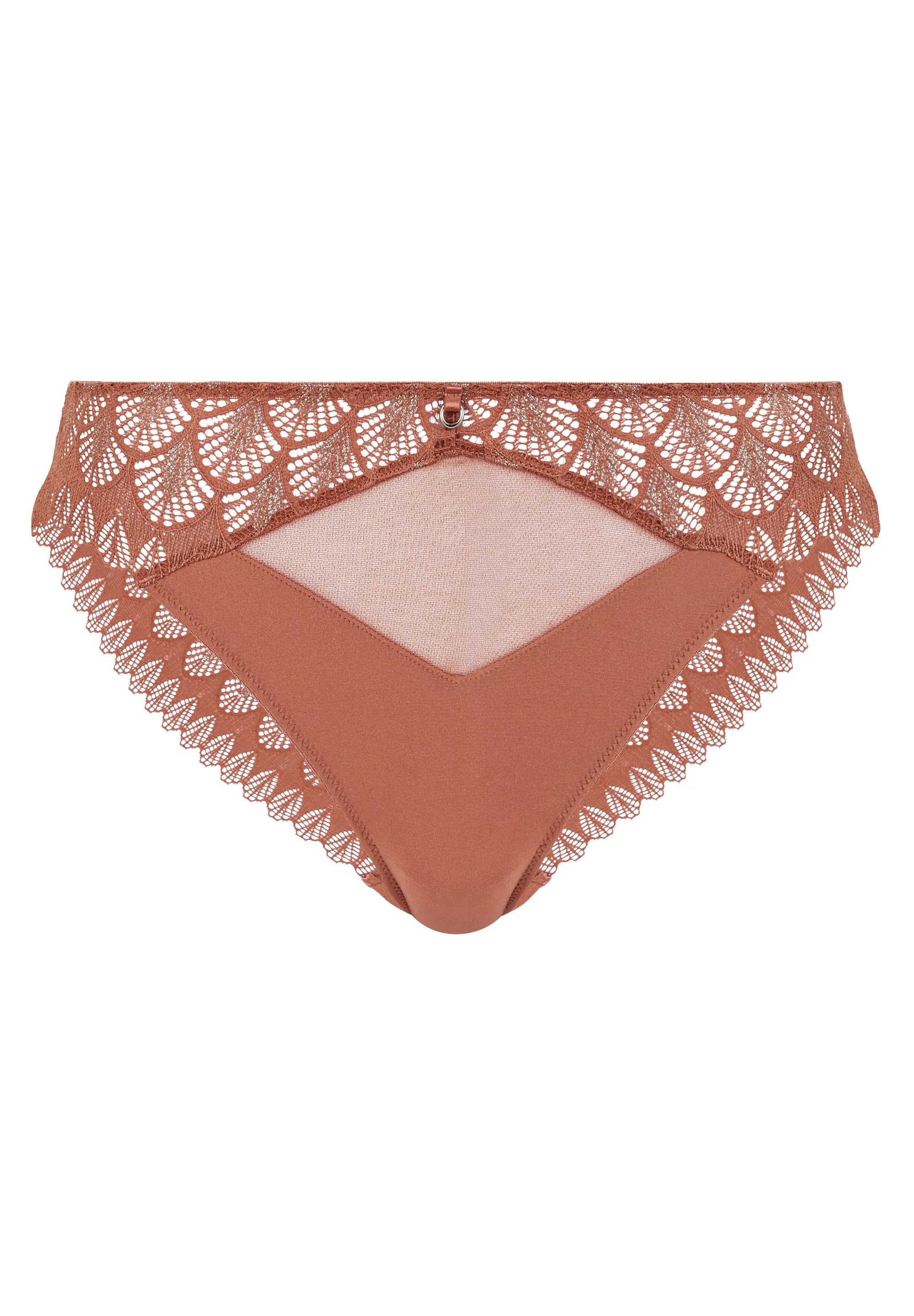 Slip Olympe Kupferbraun