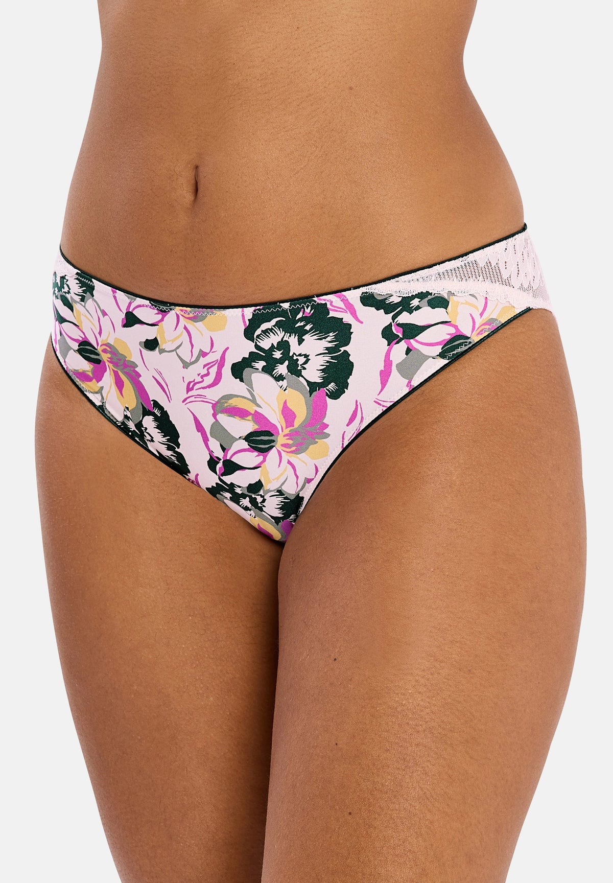 Slip Eloane Verte Floraison