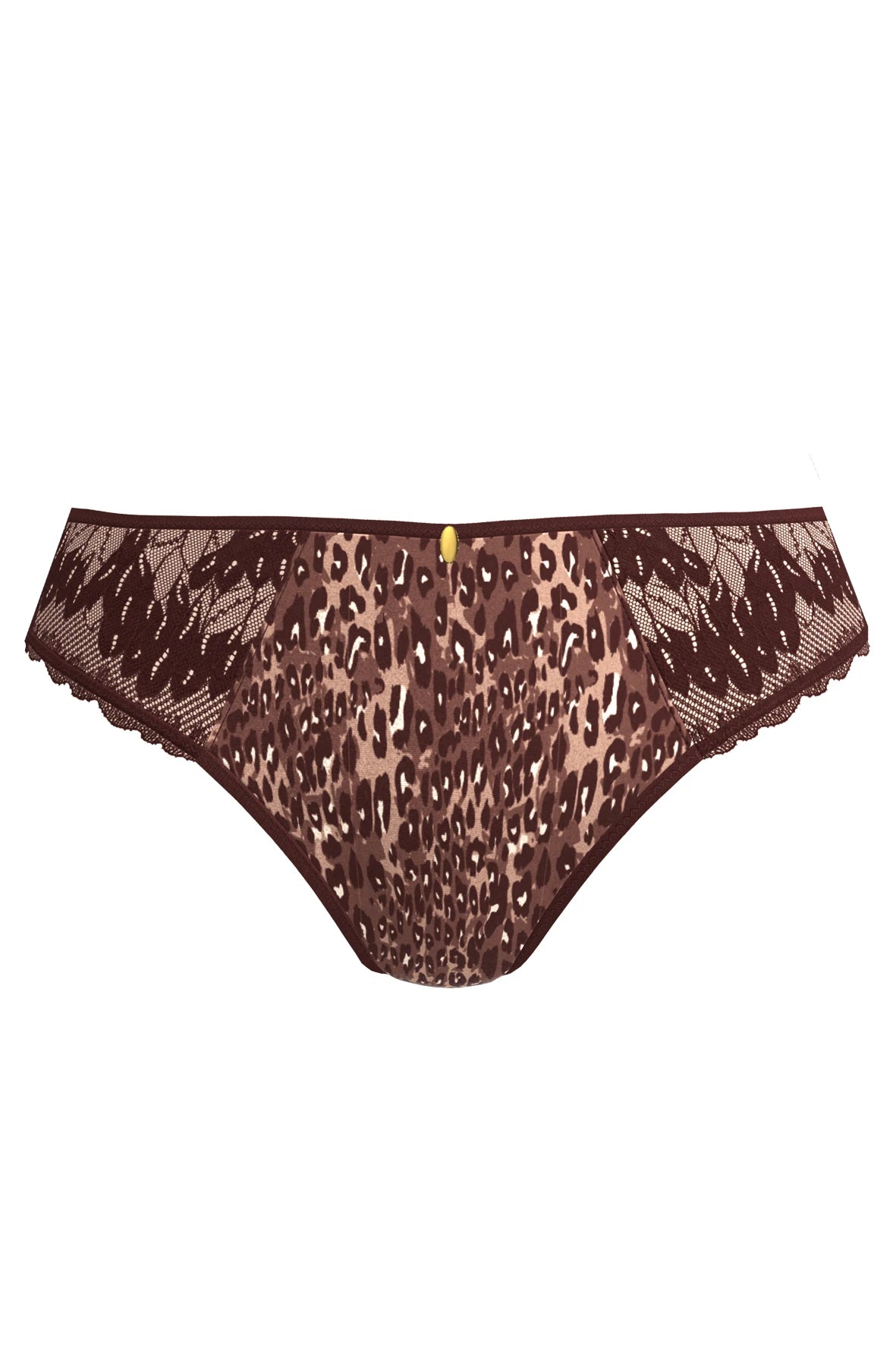 Slip Naia Guépard Chocolat