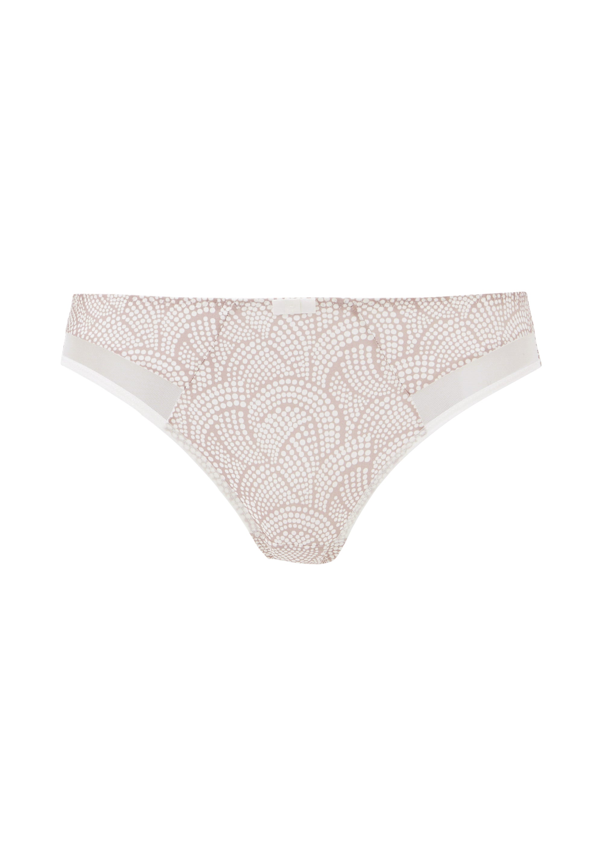 Brief Complice Taupe Graphic Print