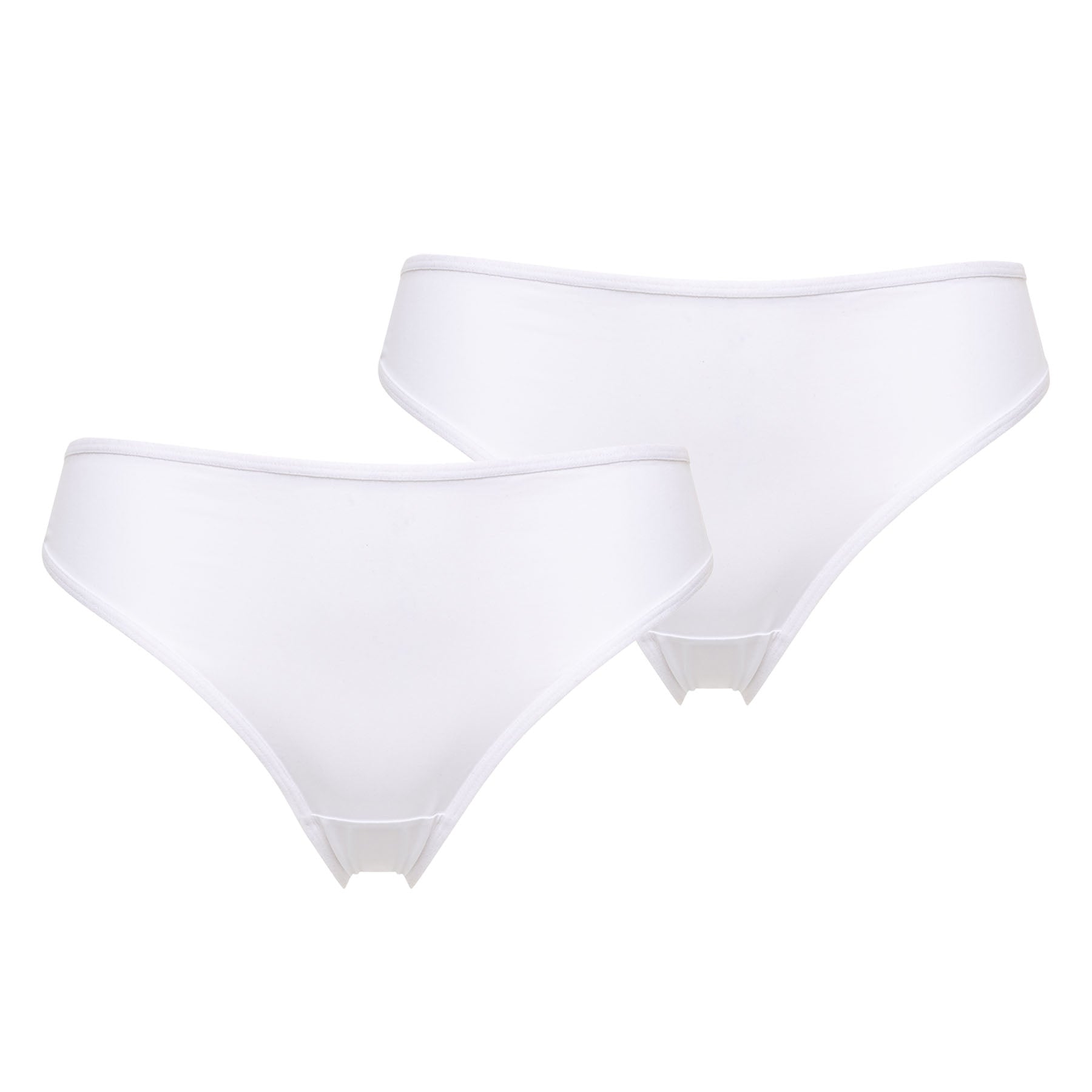 Briefs - Pack of 2 Double Charme White+White 