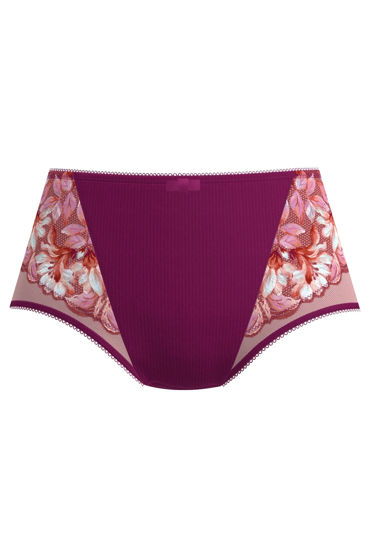 Culotte Rosa Fantaisie Fleurs d'Automne Aquarelle