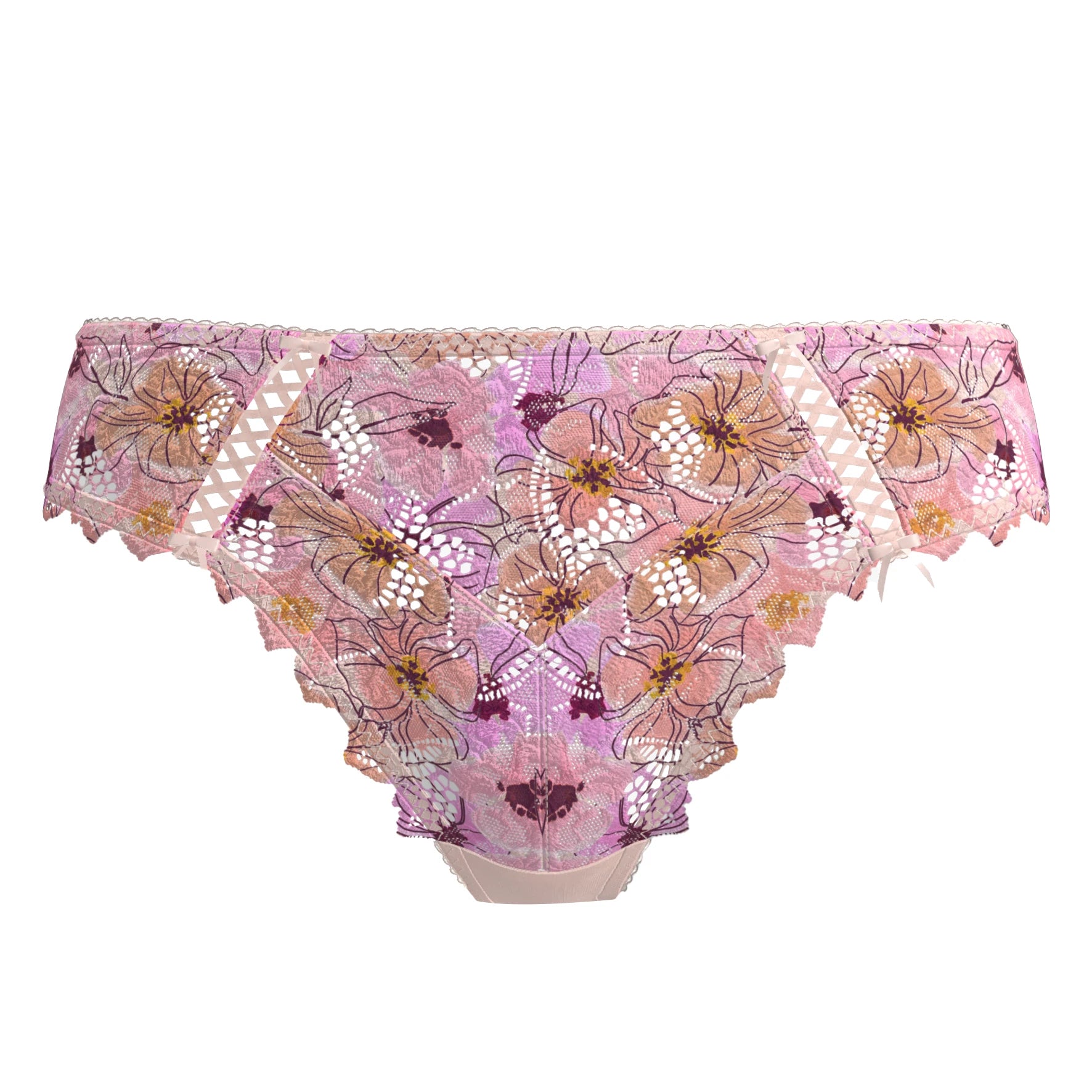 Slip de la gamme Arum Mosaïc - vue de face - collection AH26