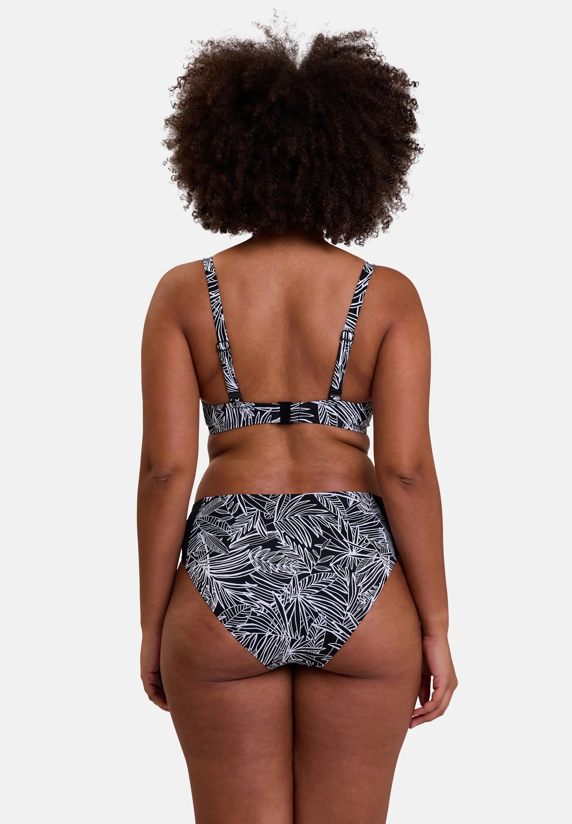 Slip de bain Seychelles Imprimé Palmier Graphique