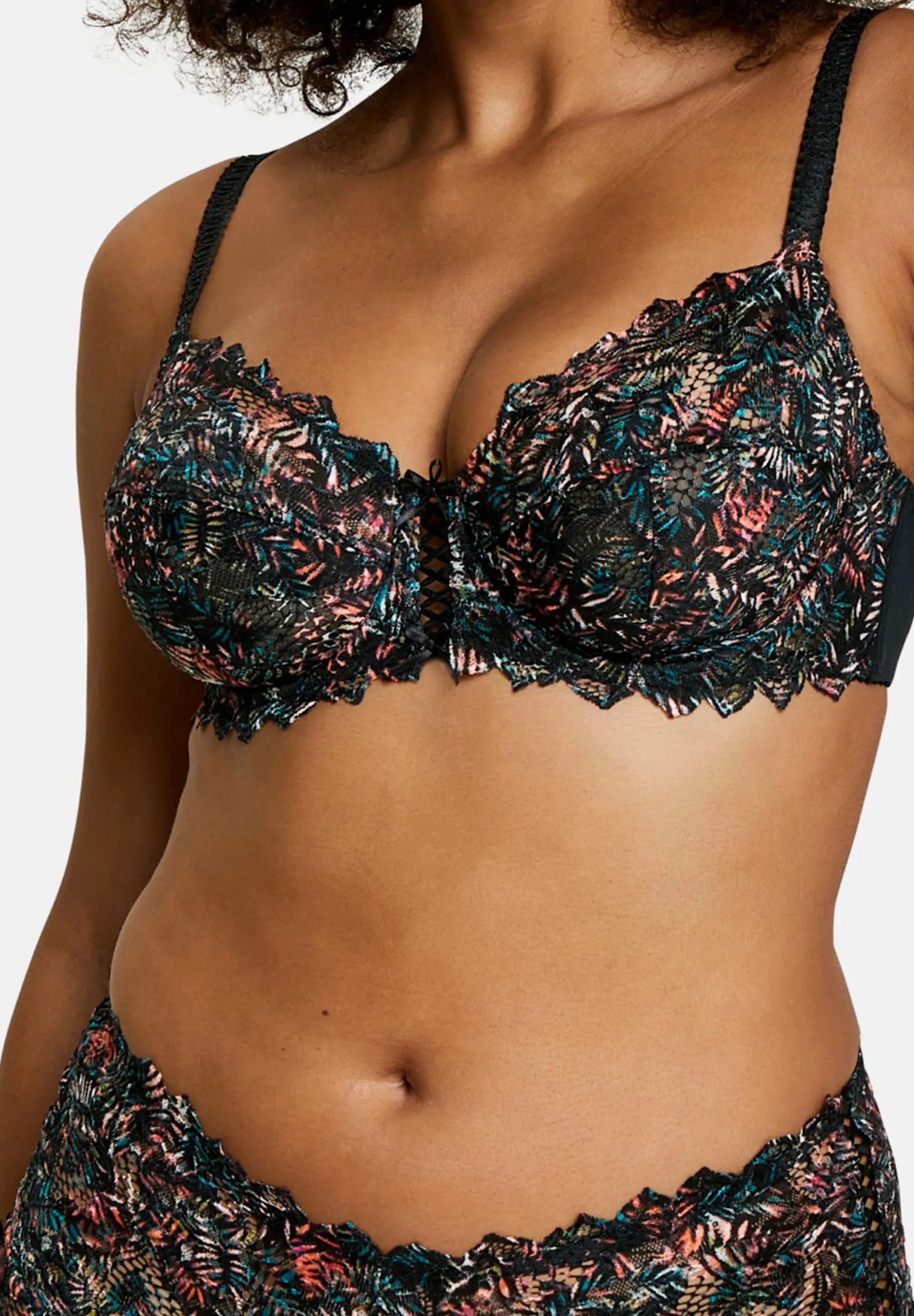 Arum Mosaïc Graphic Print Full Cup Bra Multico
