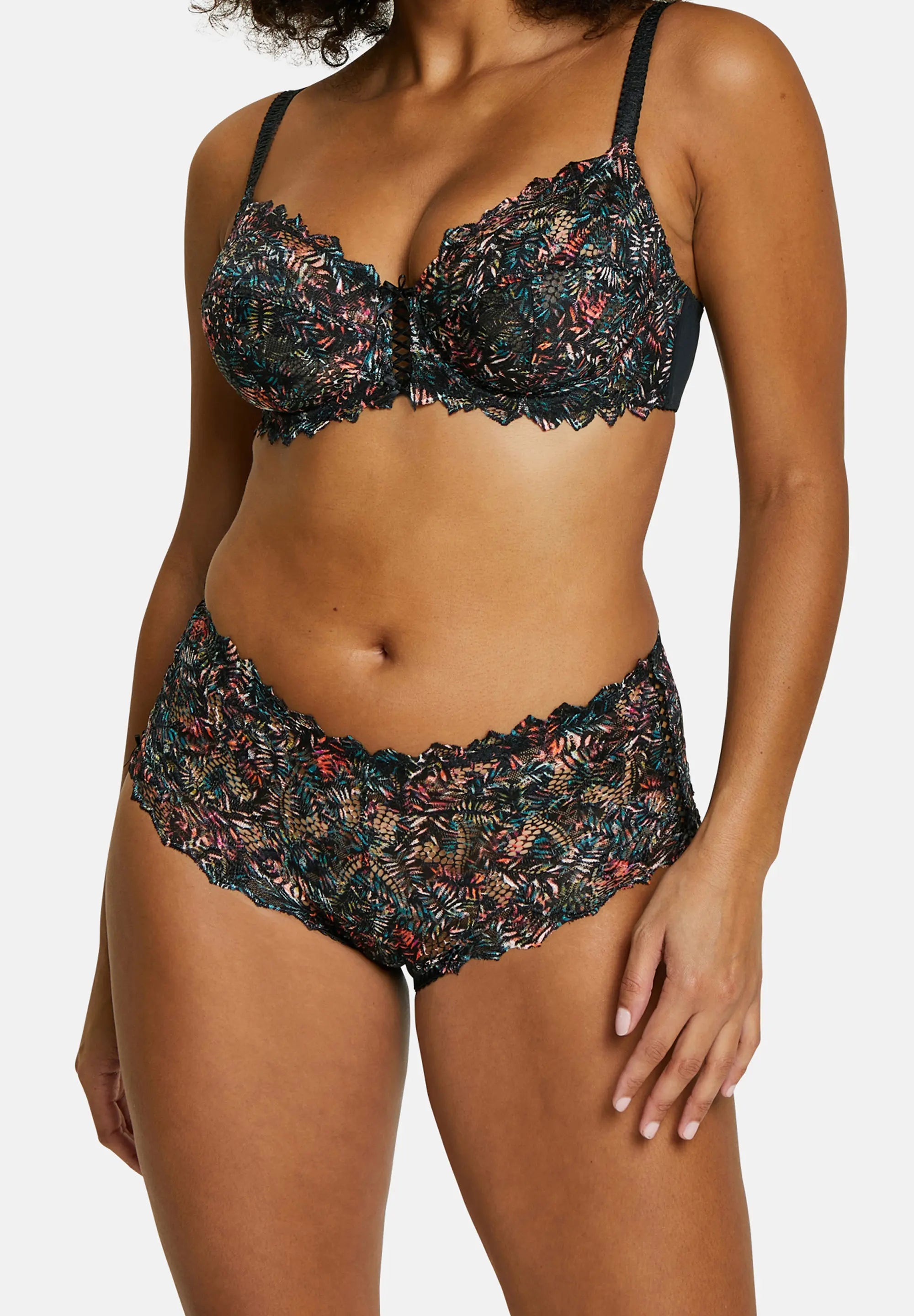Arum Mosaïc Graphic Print Full Cup Bra Multico