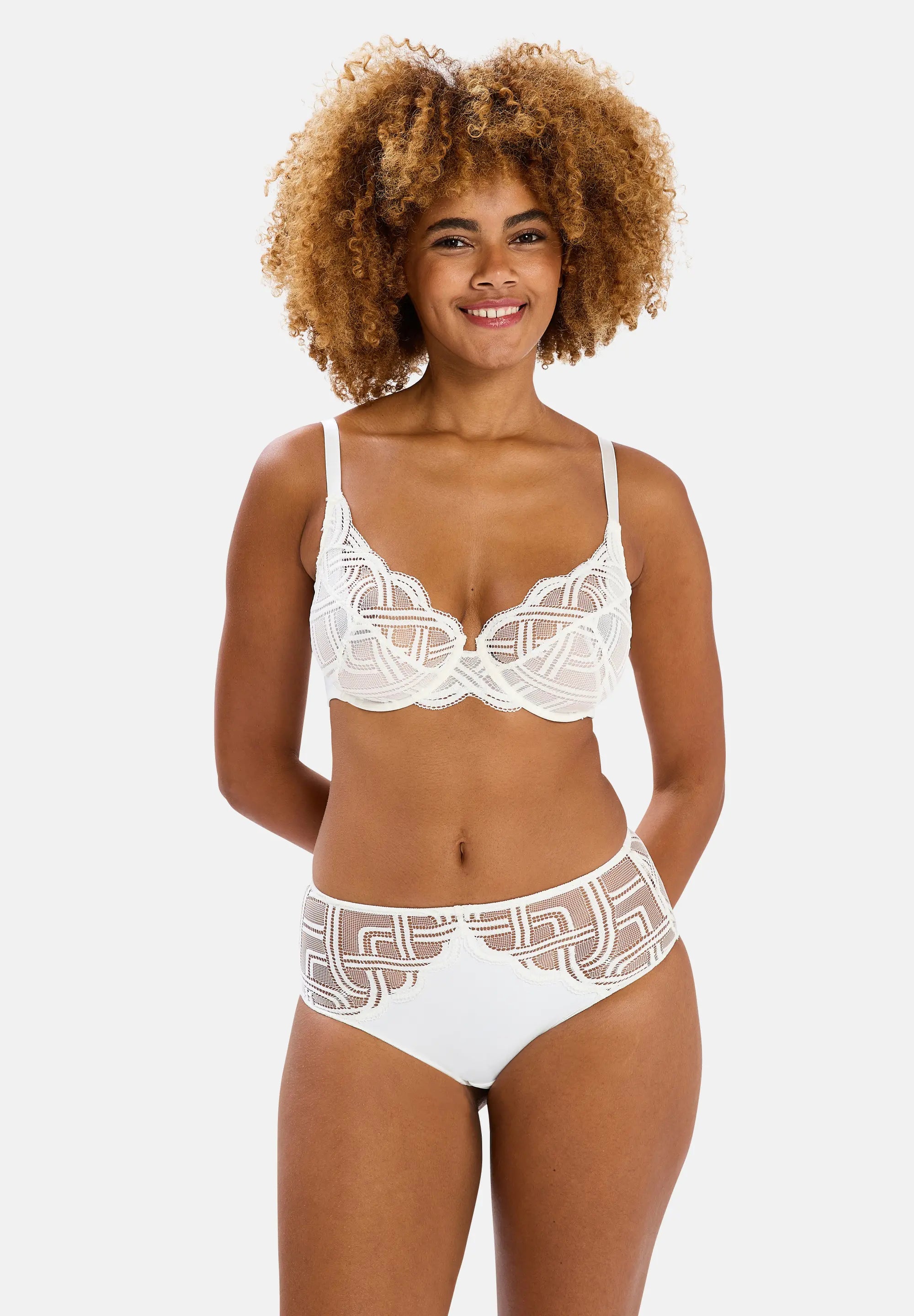 Soutien-gorge emboîtant Elise Ivoire