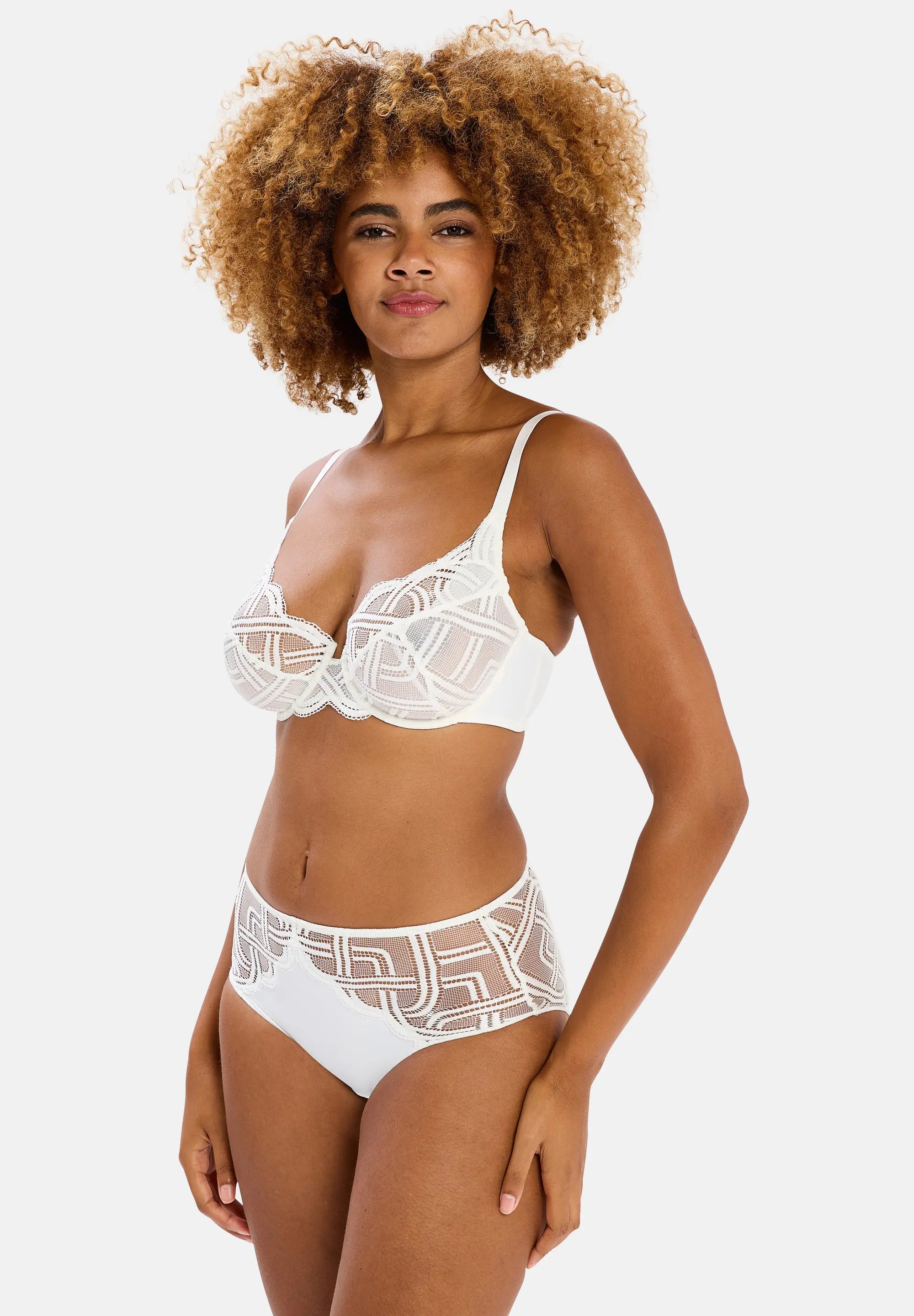 Soutien-gorge emboîtant Elise Ivoire