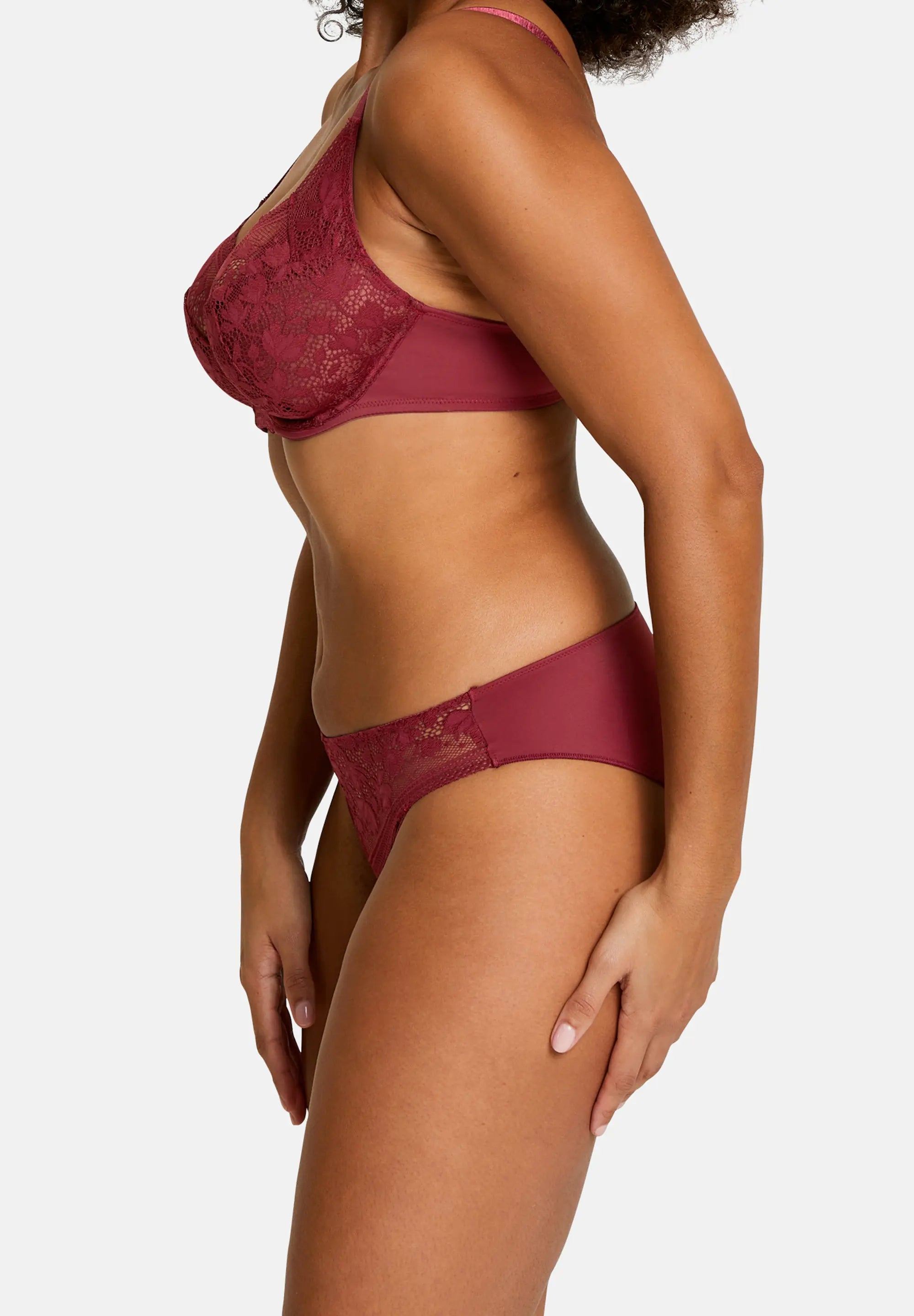 Suzie Bügel-BH Rhododendronrot