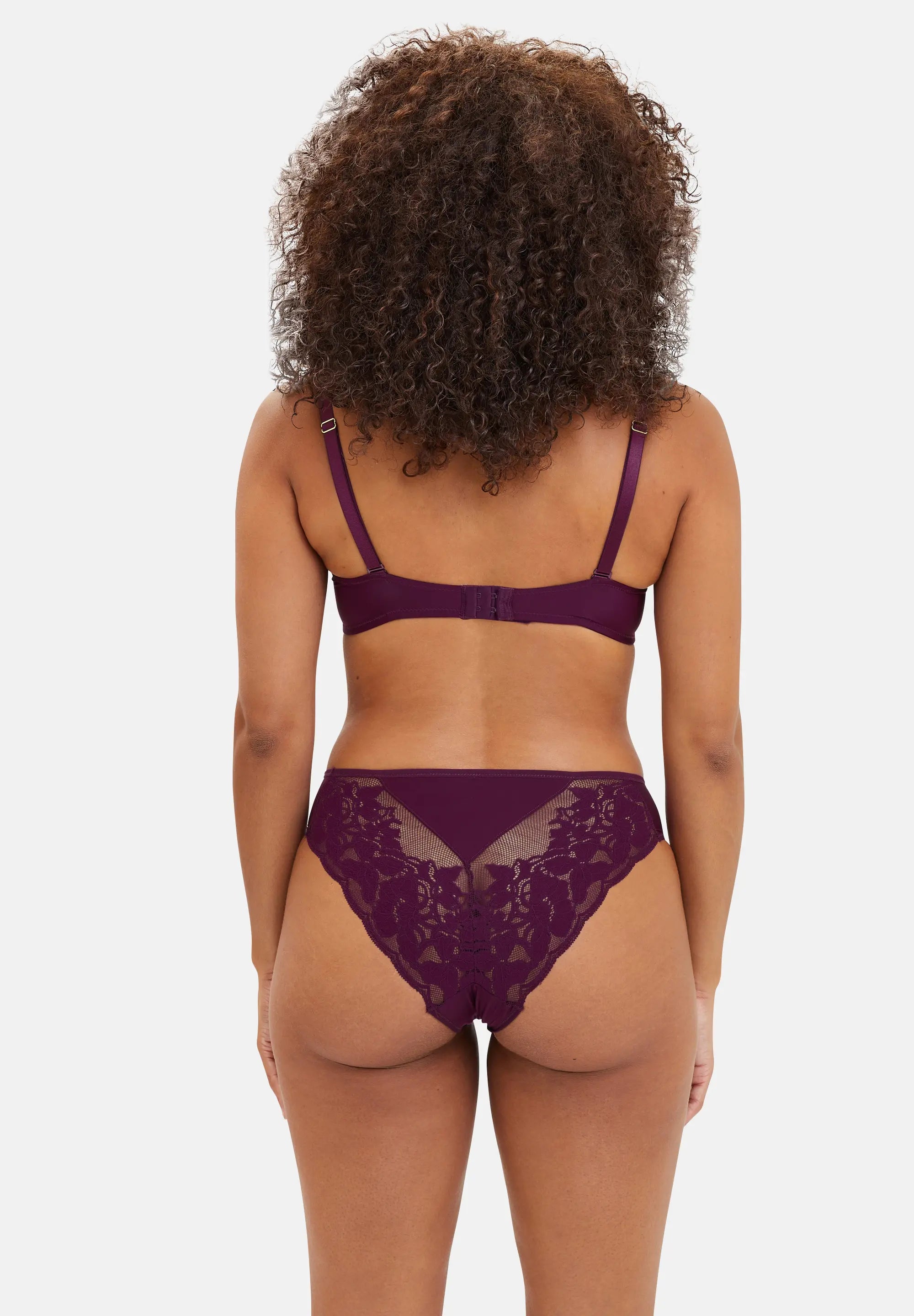 Soutien-gorge emboîtant Romance Violet Profond