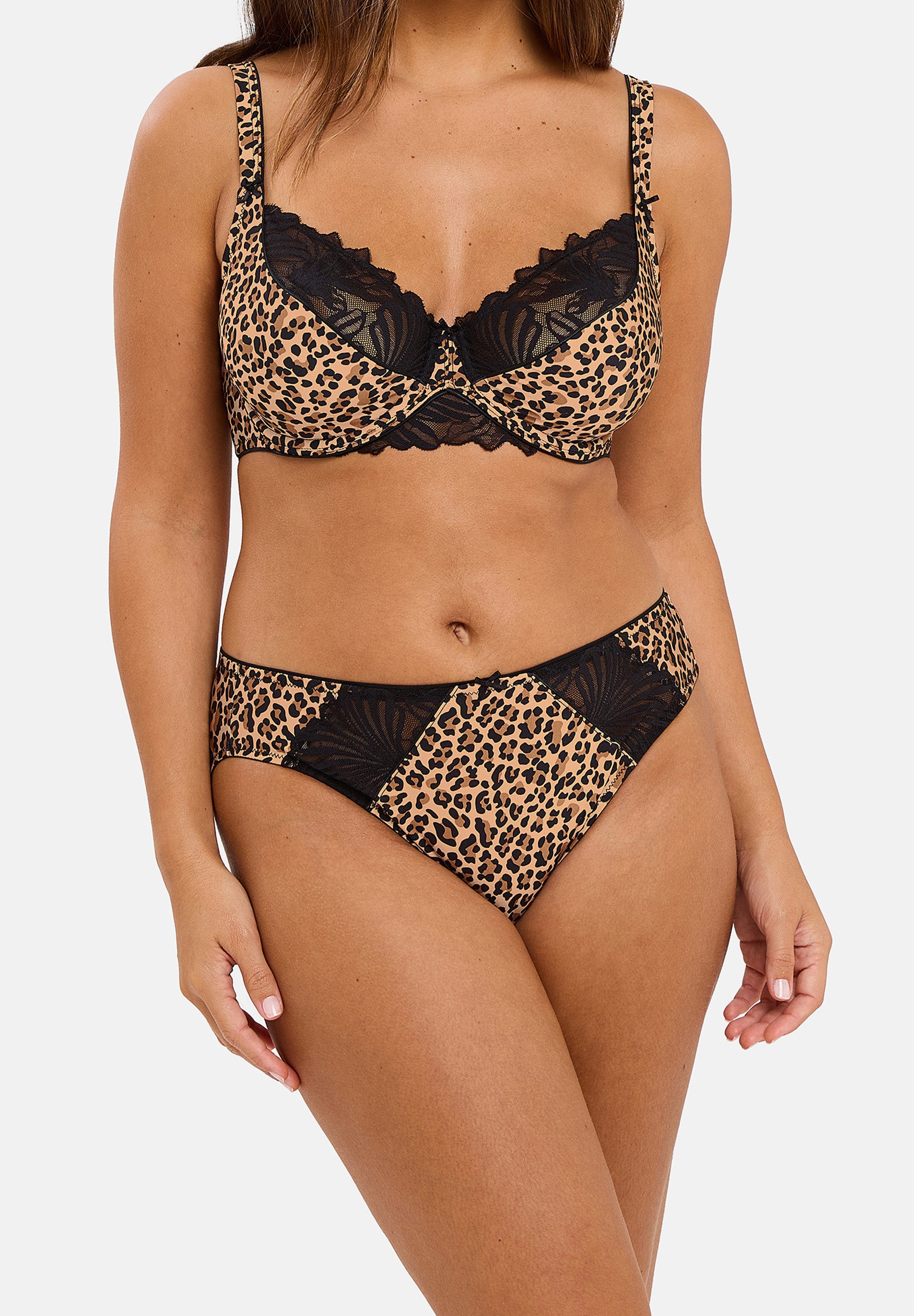 Soutien-gorge emboîtant Lya Imprimé Léopard Mocha