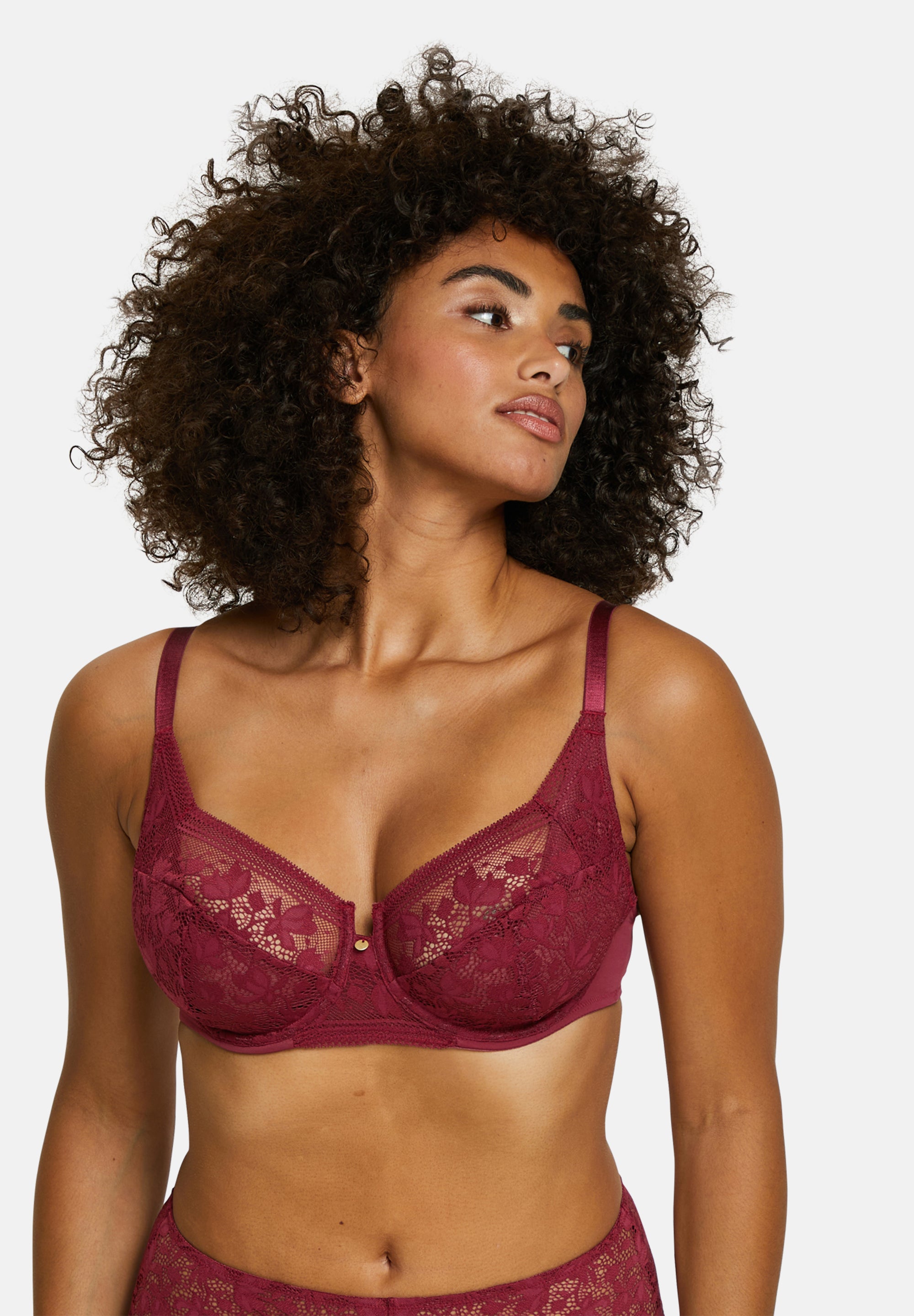 Full Cup Bra Suzie Rhododendron Red