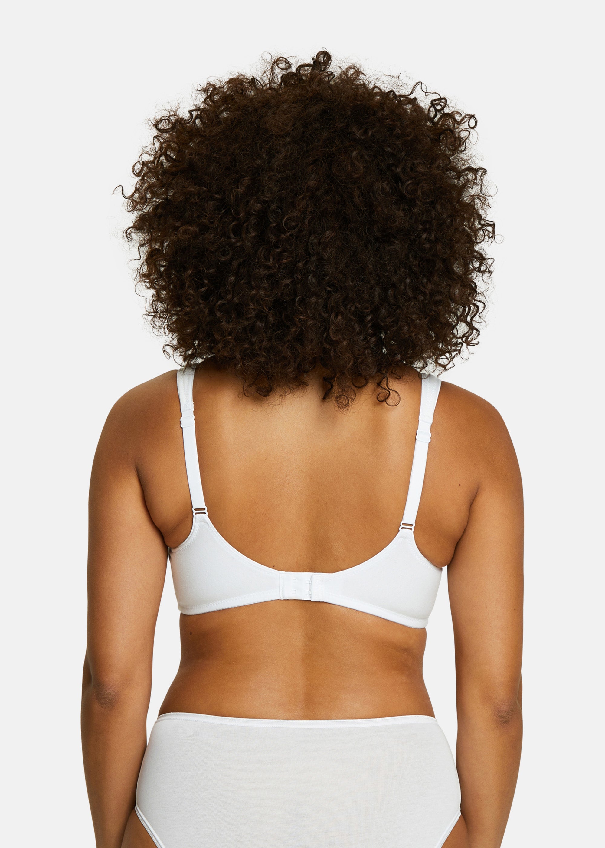 Full cup wireless bra Lucie White