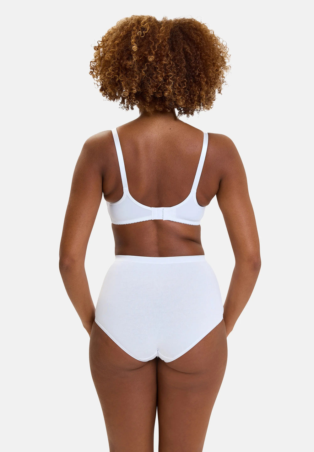 Soutien-gorge Noir 100D Sans Armatures - Ouverture Sur Le Devant Avec Nœuds Blancs - Neuf Avec étiquettes