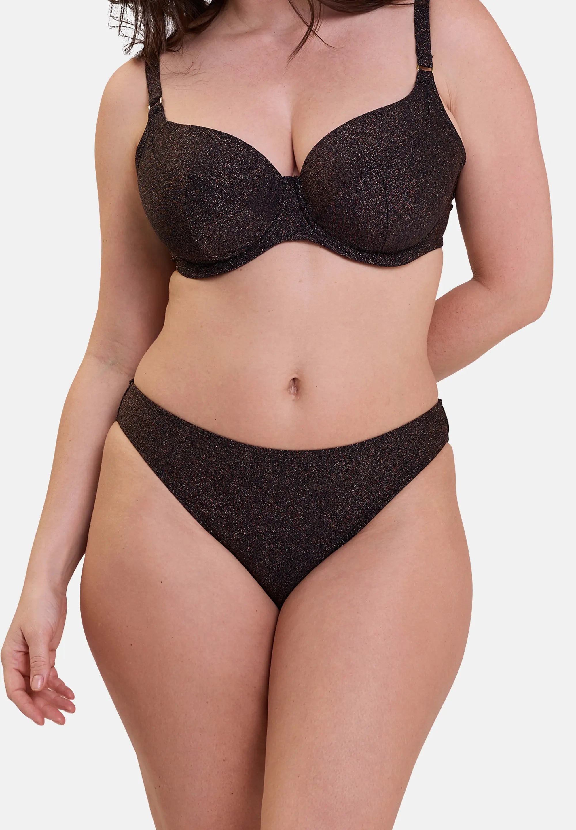 Bikinitop met beugel Reflet Zwart