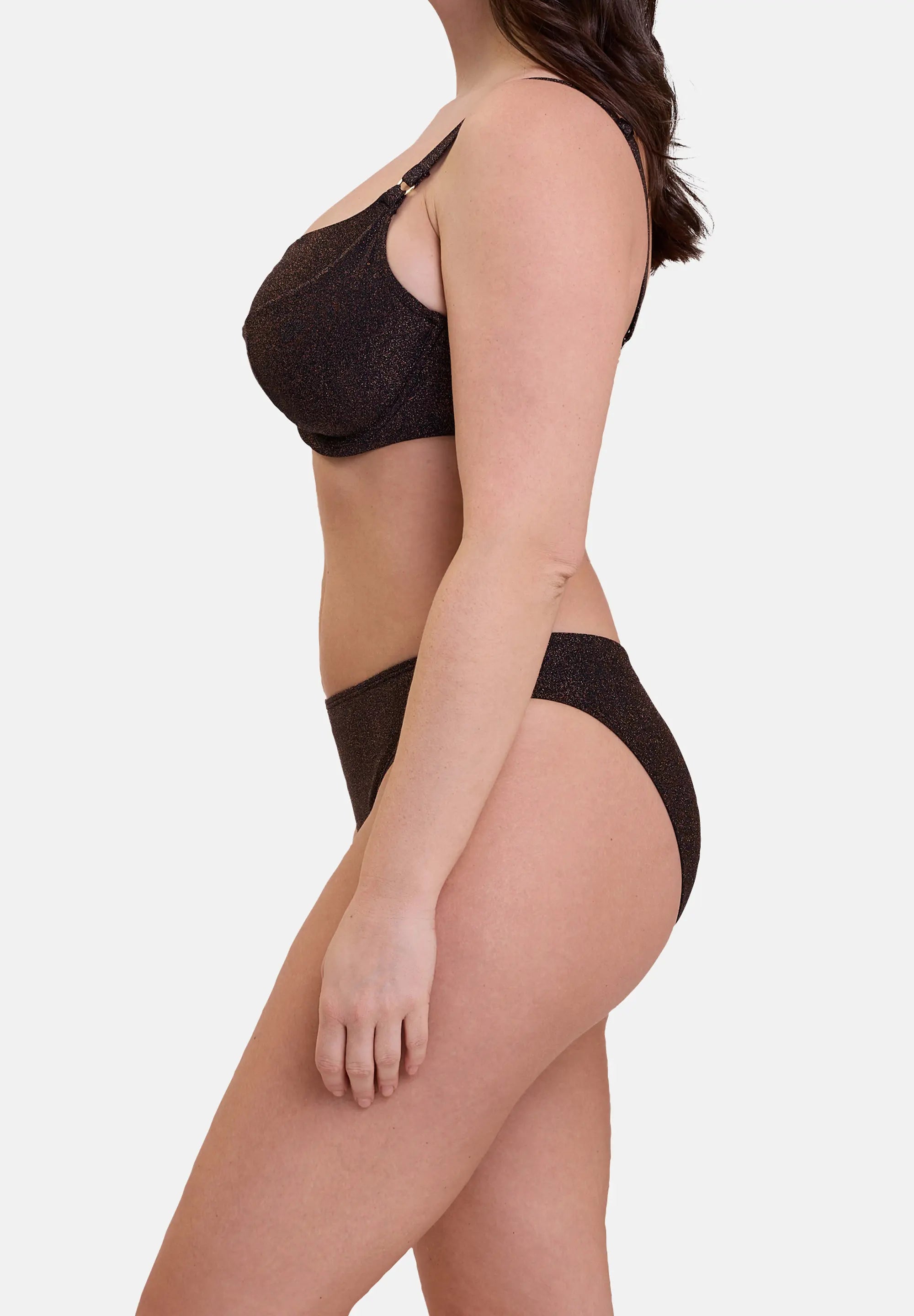 Bikinitop met beugel Reflet Zwart