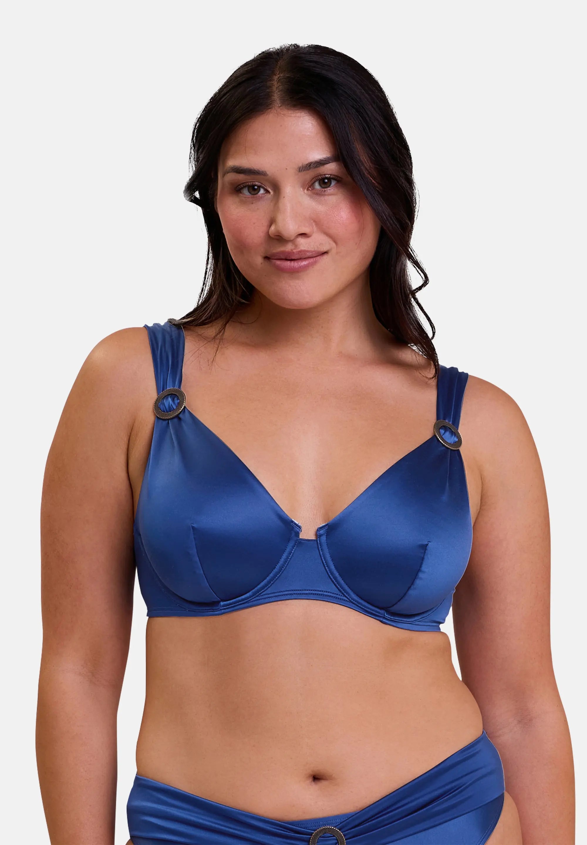 Haut de maillot de bain avec armatures Maui Bleu Mazarine