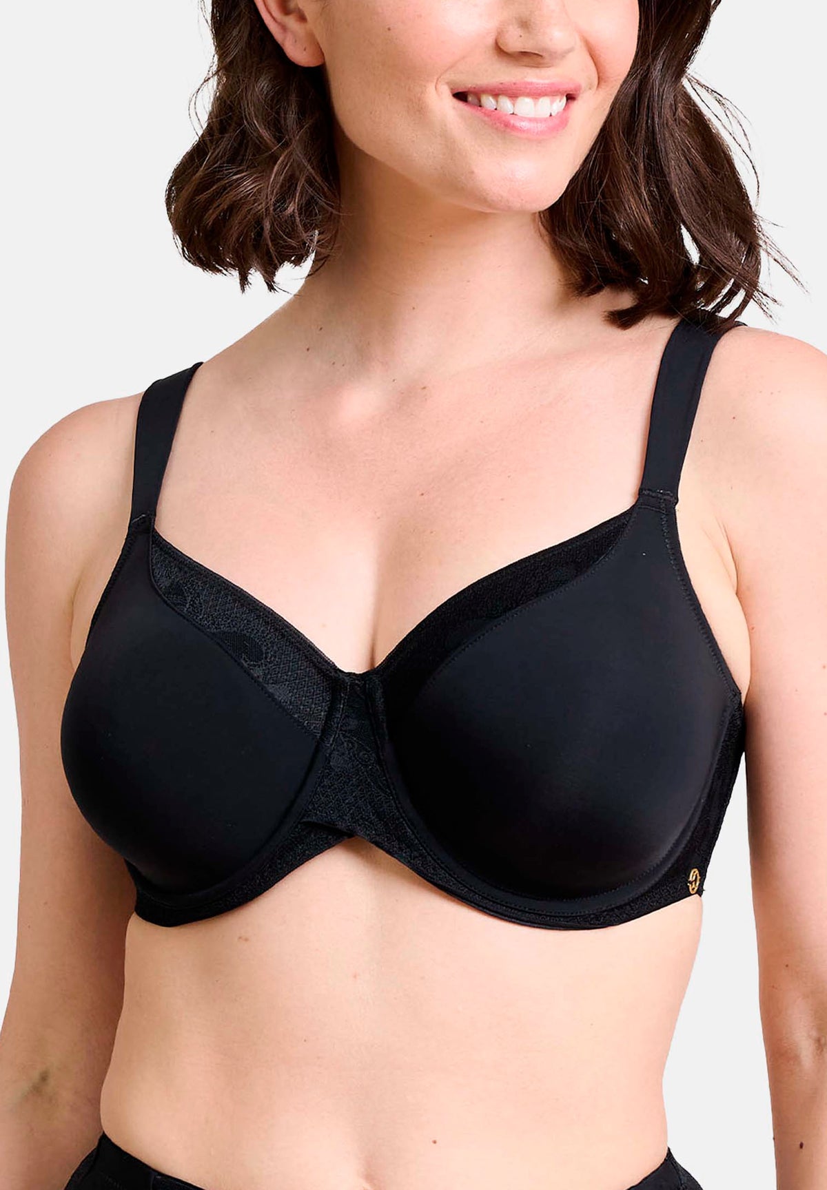 Soutien-Gorge Grande Taille Minimiseur Non Rembourré Confortable - Fermeture Avant Pour Femmes