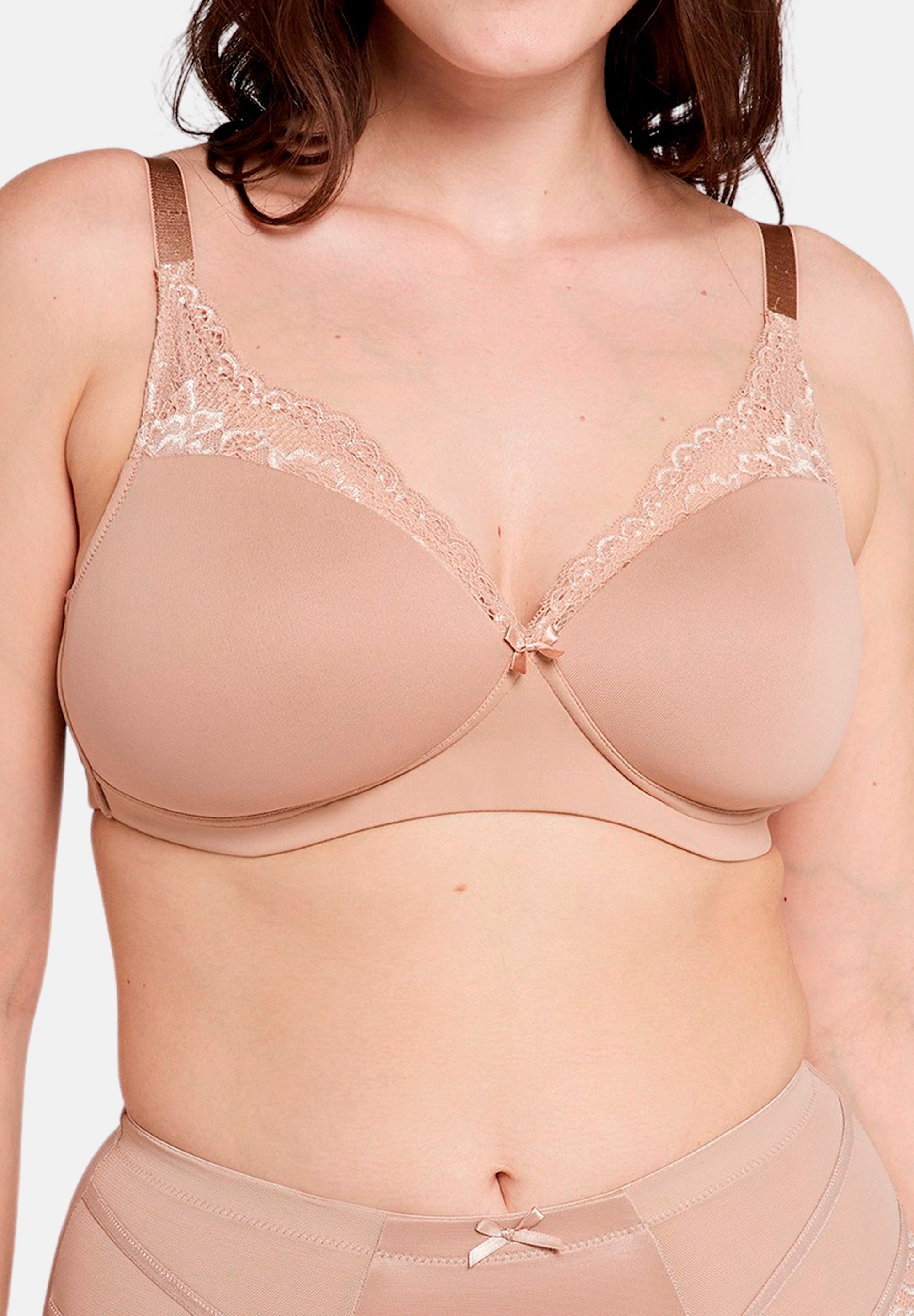 Underwired full cup bra Angele Capuccino