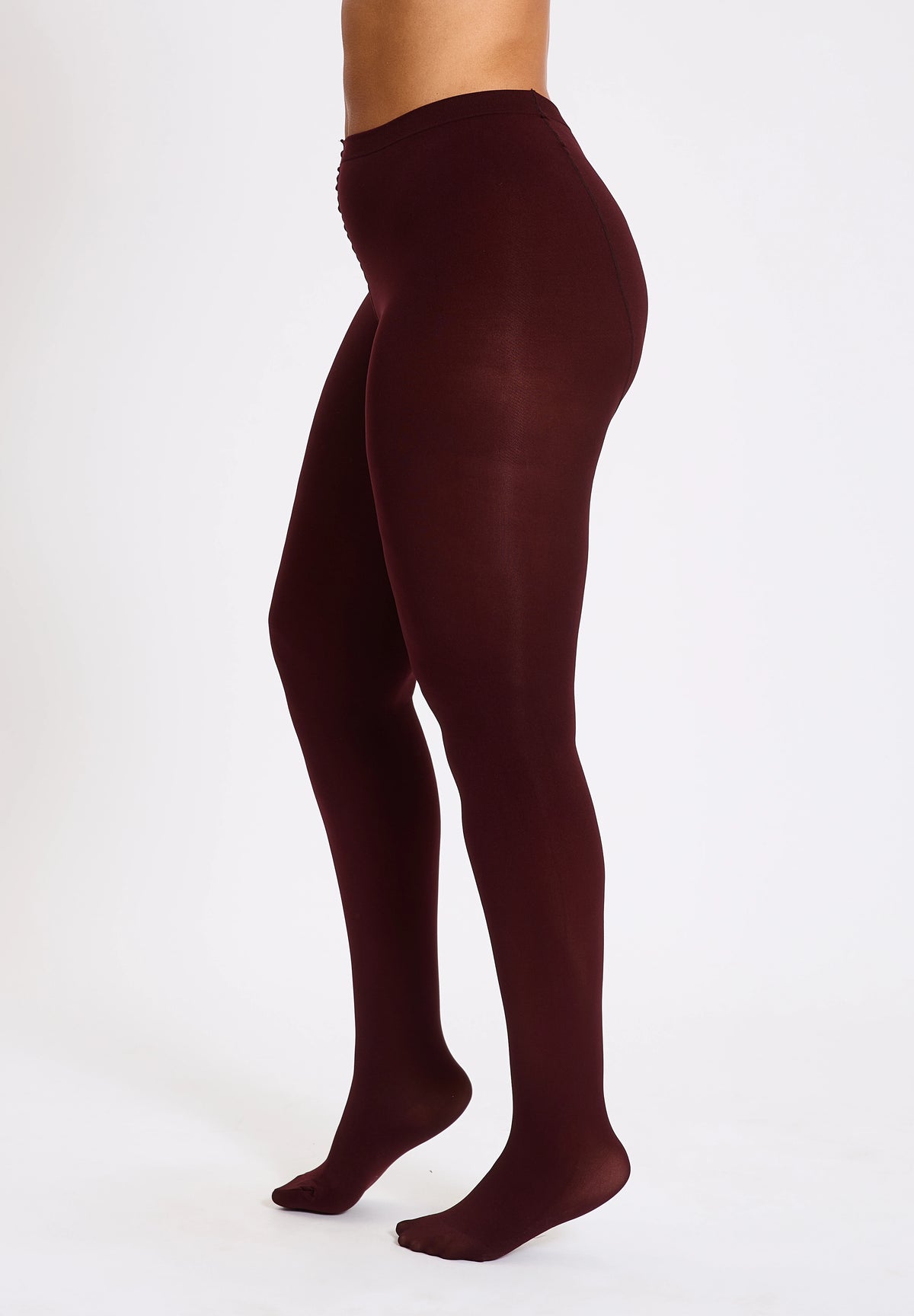 Bordeaux Plus Size 70D Tights