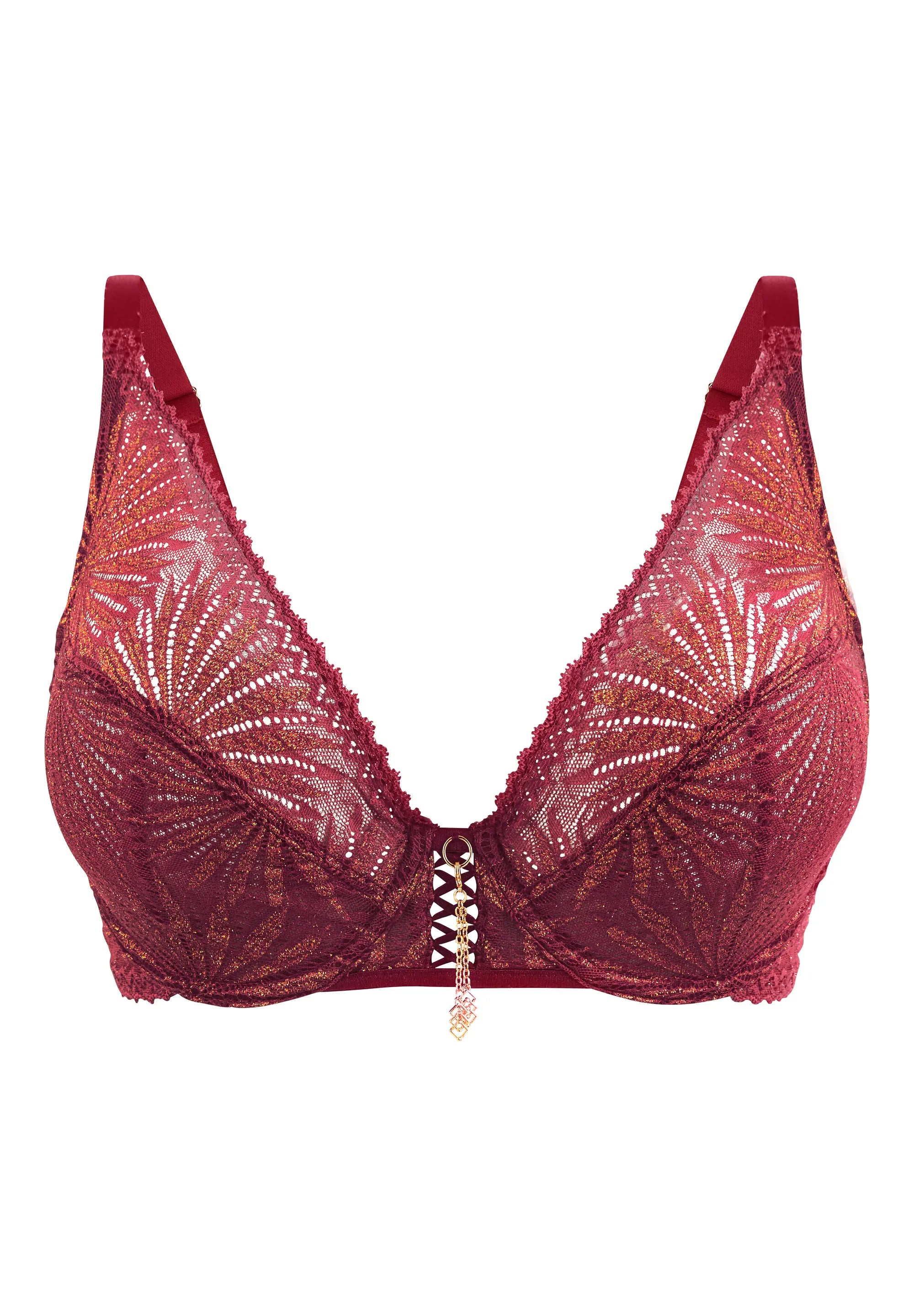 Soutien-gorge Corbeille Laurie Rouge Coeur