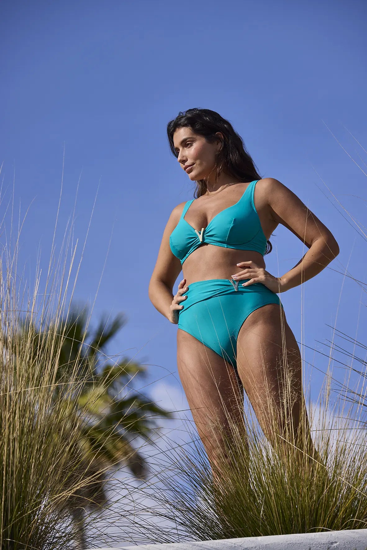 Managua Bikini Medium Briefs Green