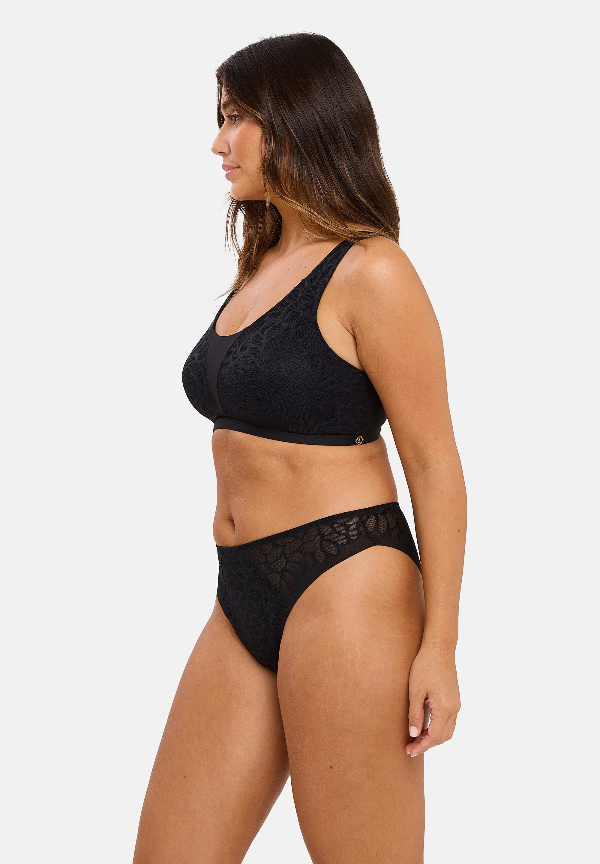 Wireless bralette Perfect Curves Black
