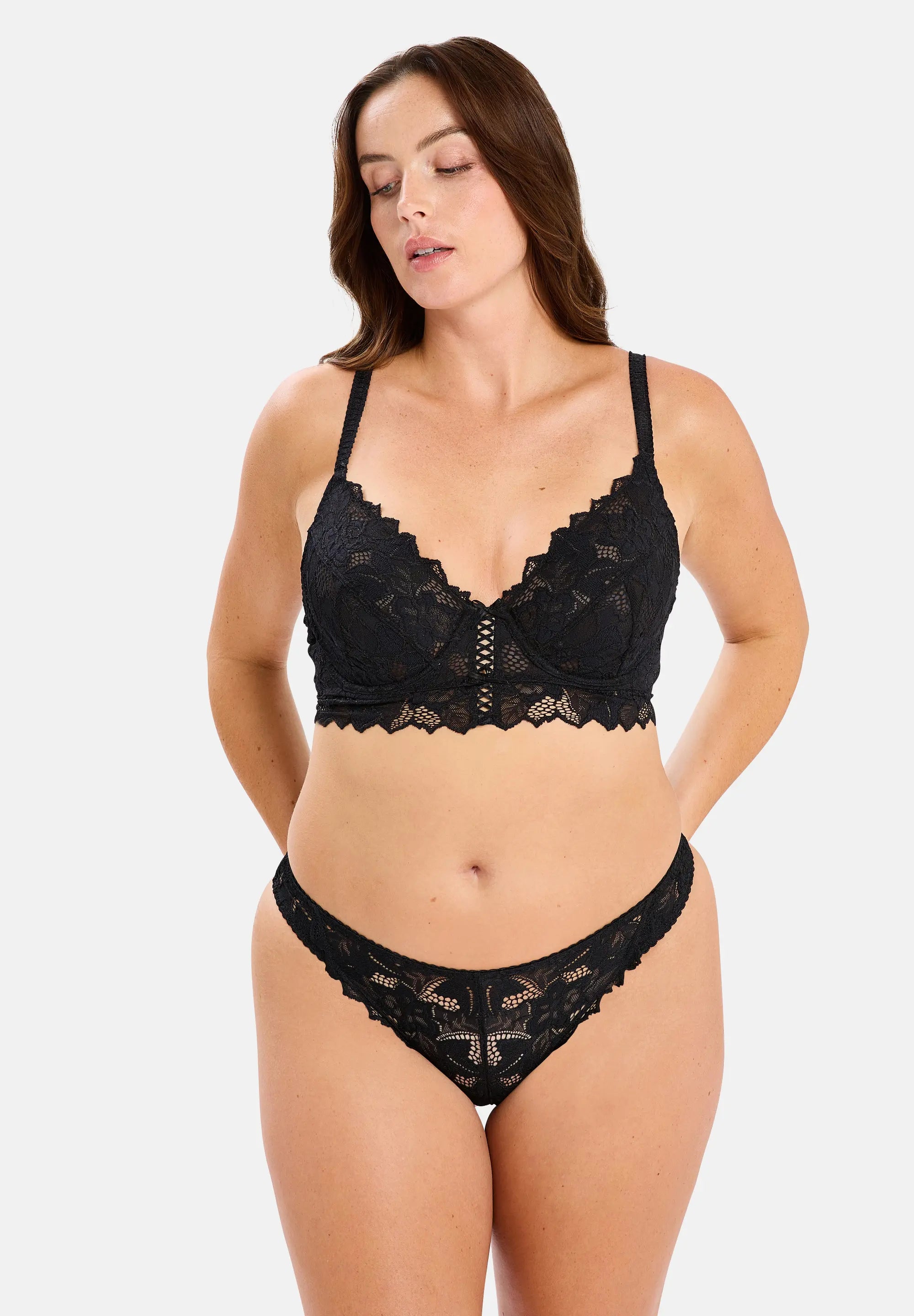 Soutien-gorge bustier Arum Noir