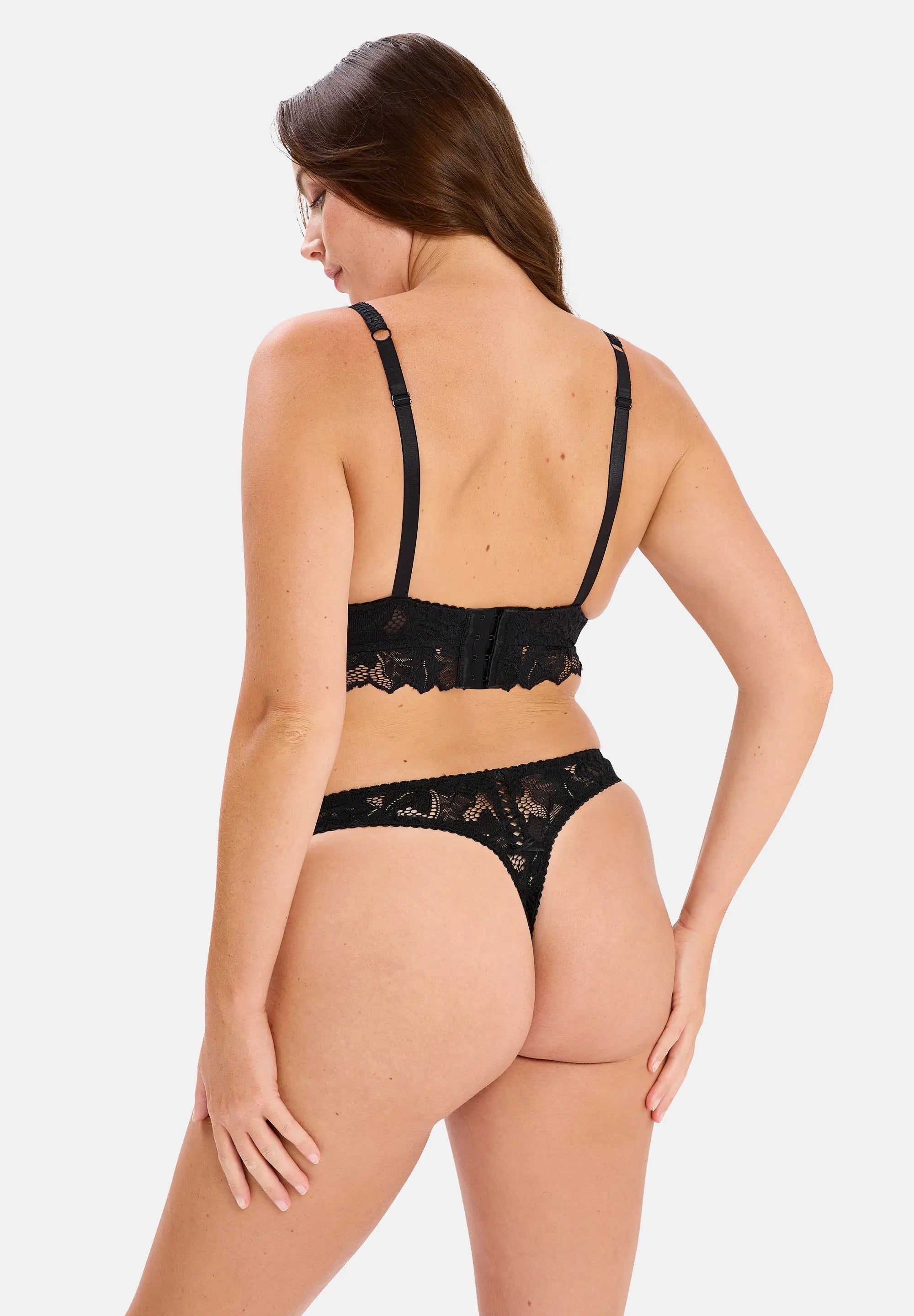 Soutien-gorge bustier Arum Noir