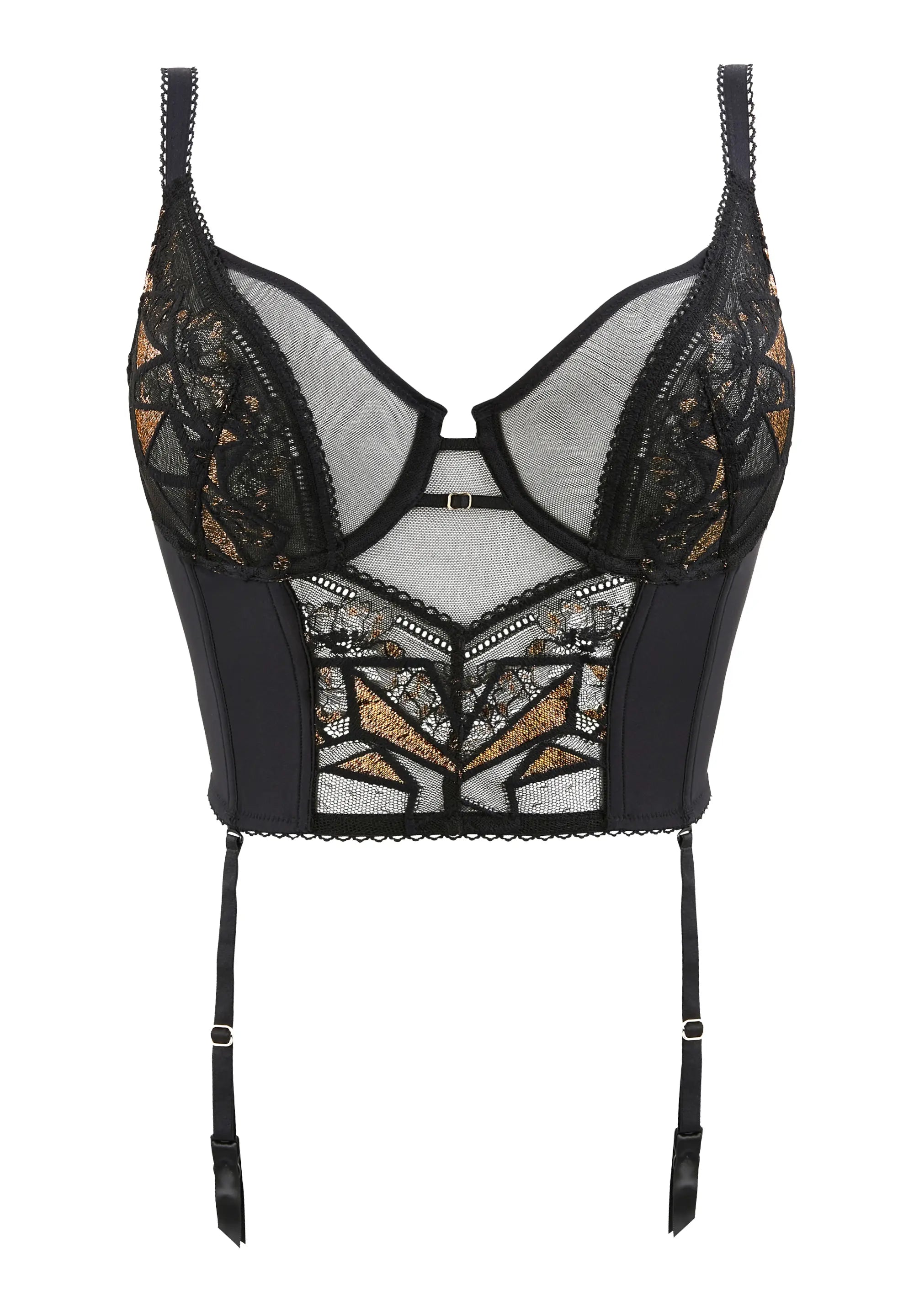Bustier Désiré Schwarz & Kupferlurex