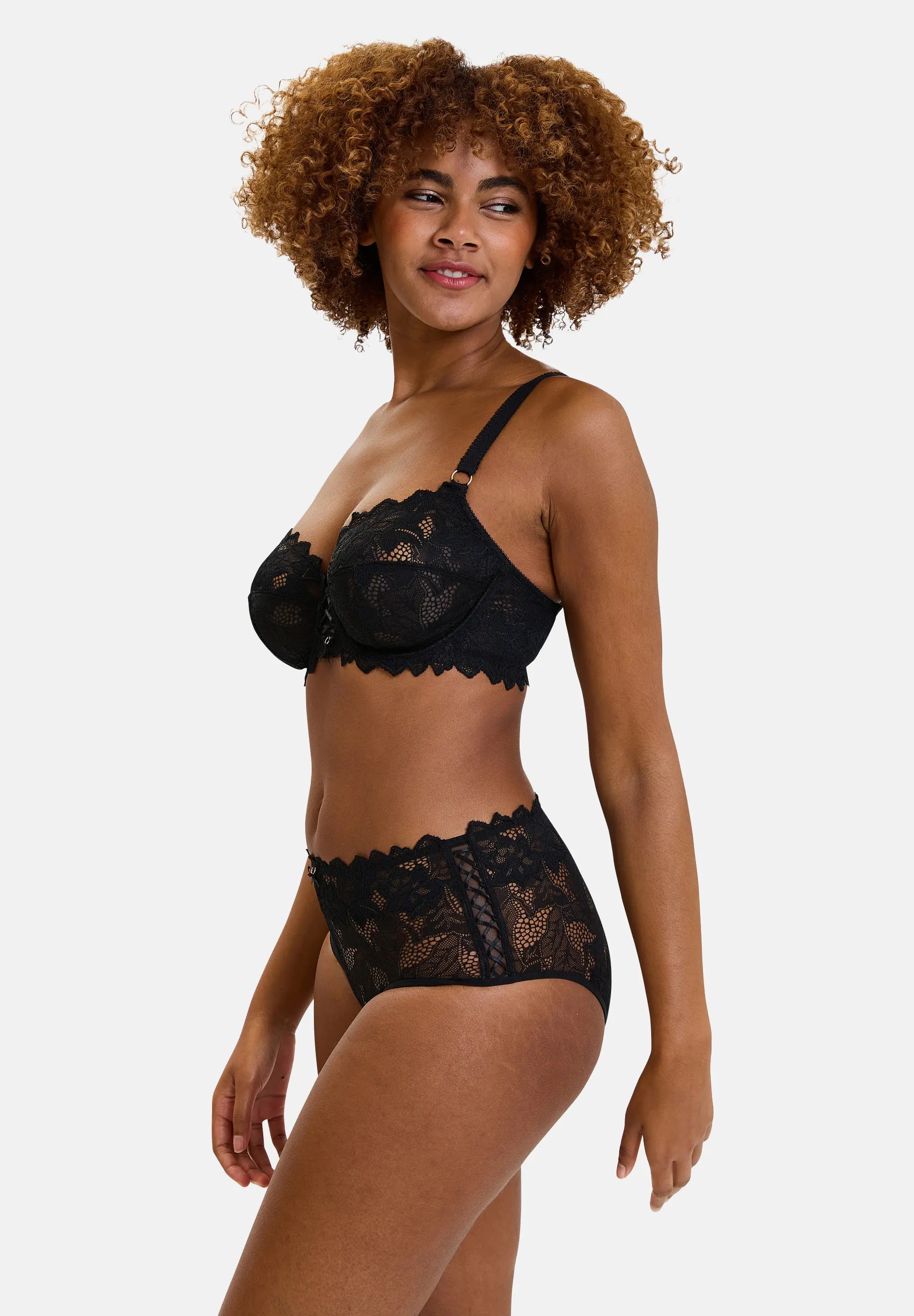 Midi slip Arum Prima Zwart