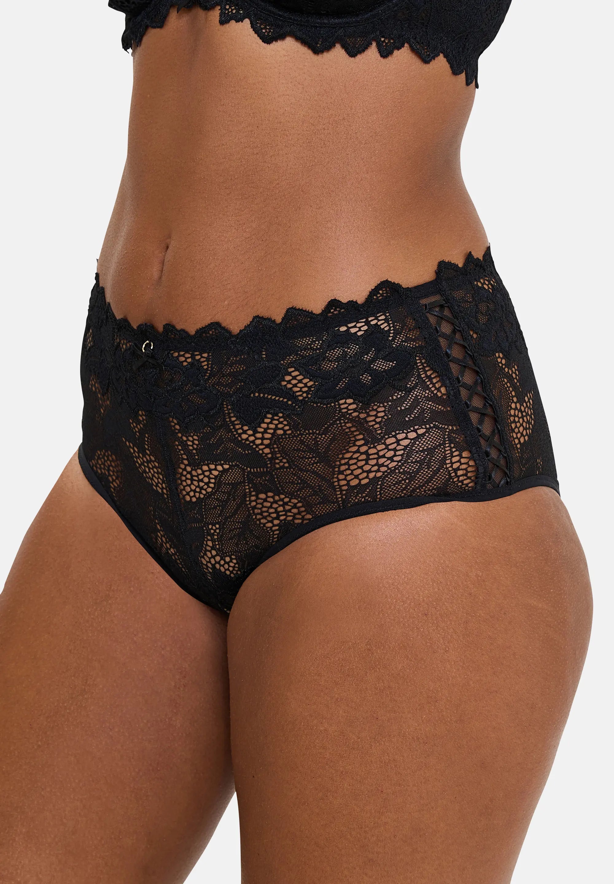 Midi slip Arum Prima Zwart