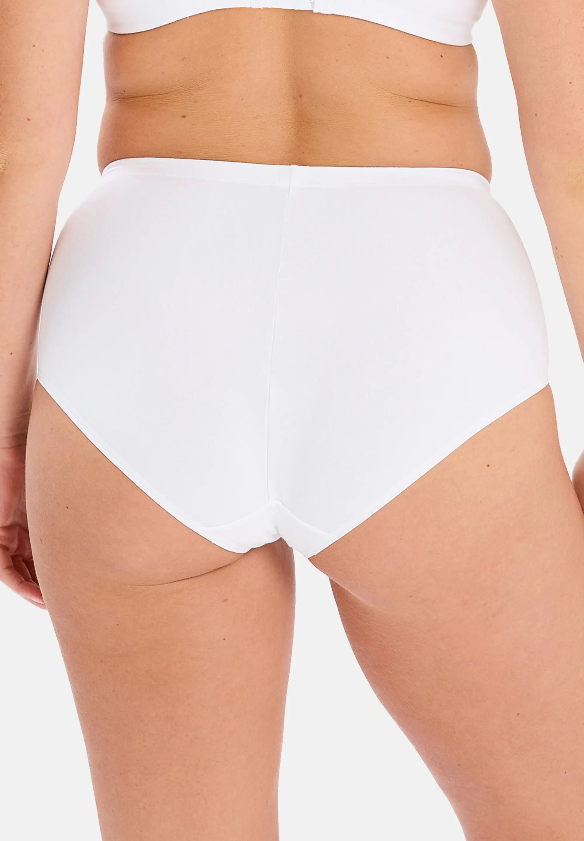 Corrigerende Hoge taille slip Platte buik Jeanne Wit