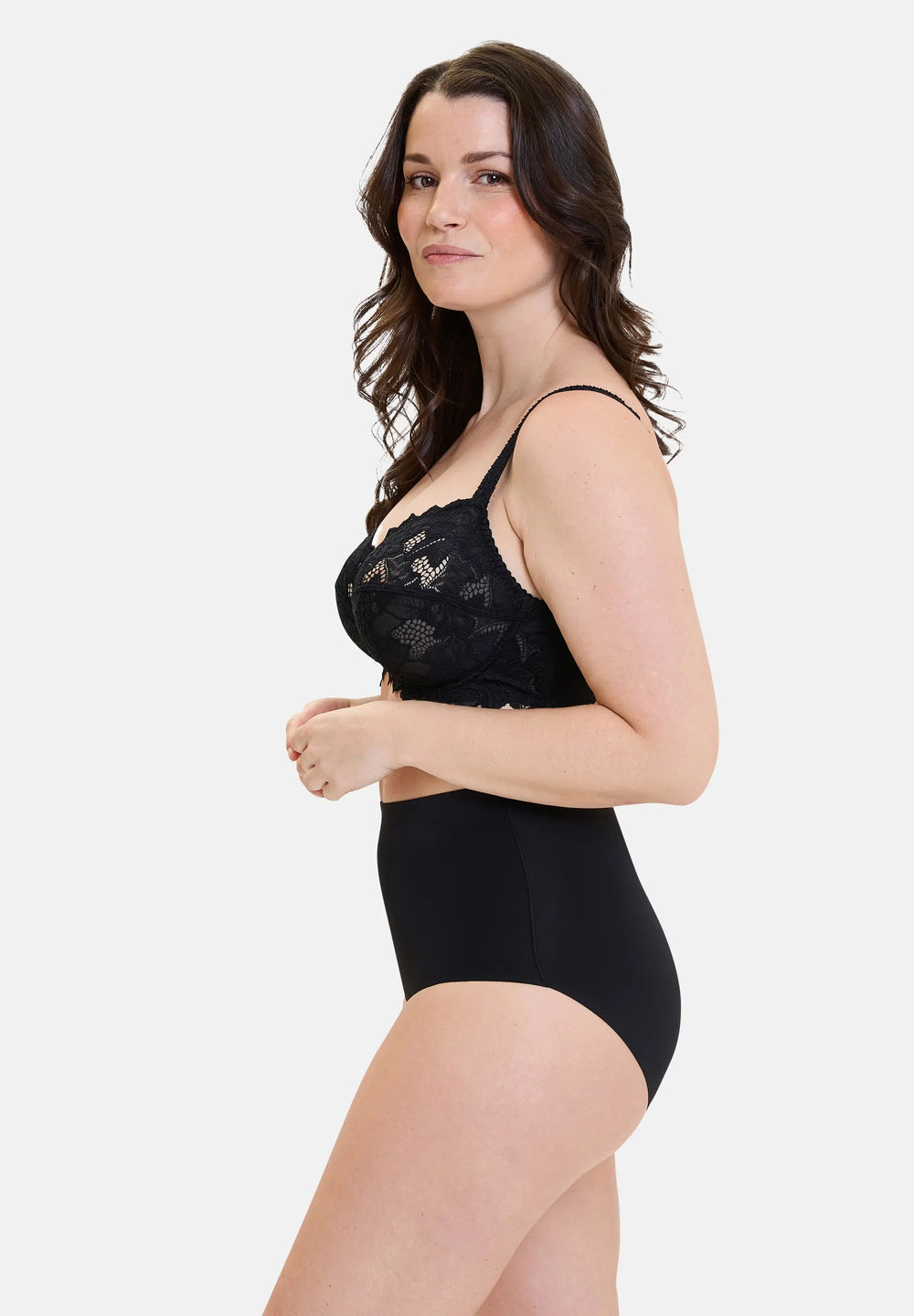 Culotte Gainante Medium Noire Sans Complexe