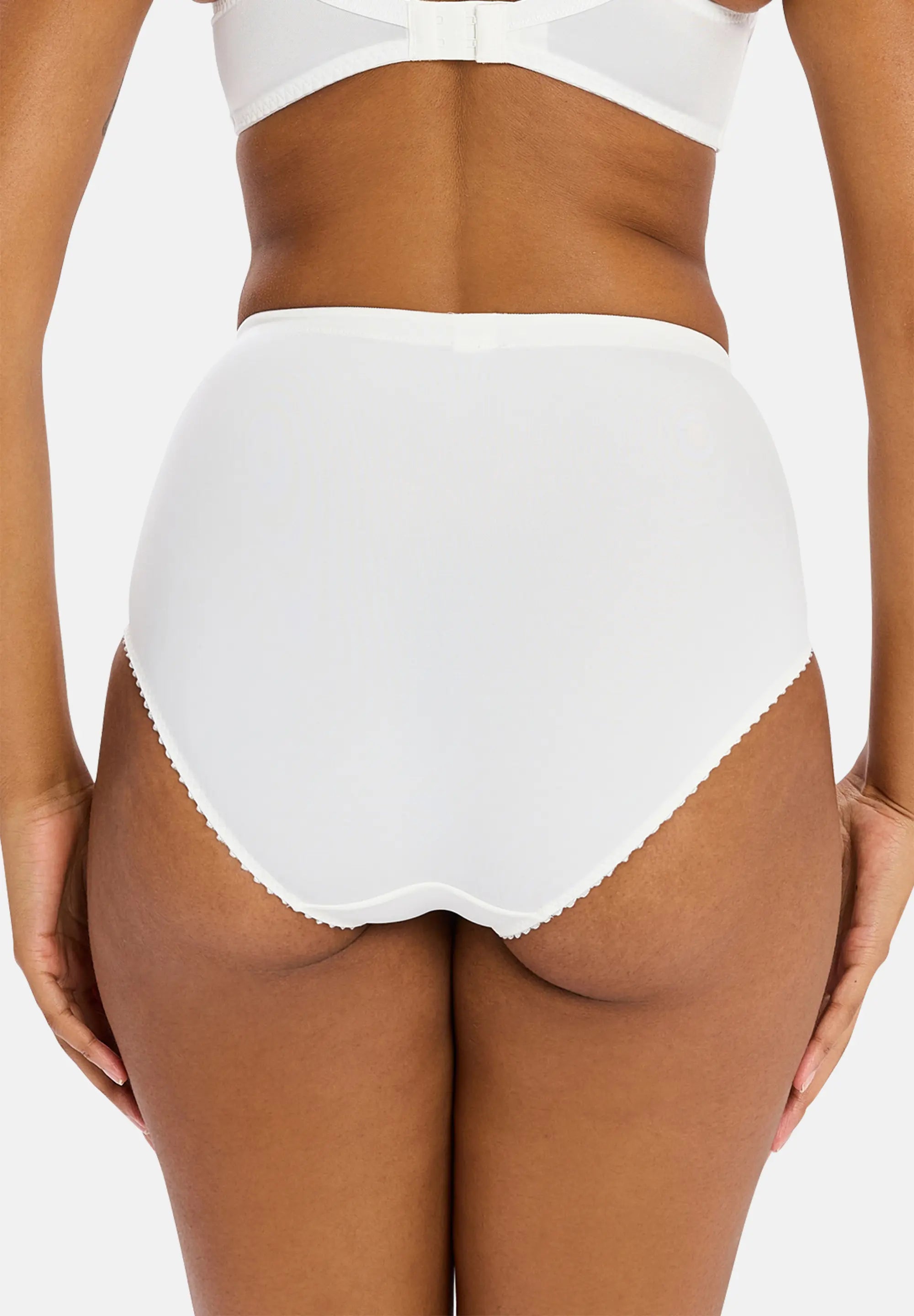 Culotte taille haute Narcisse Ivoire