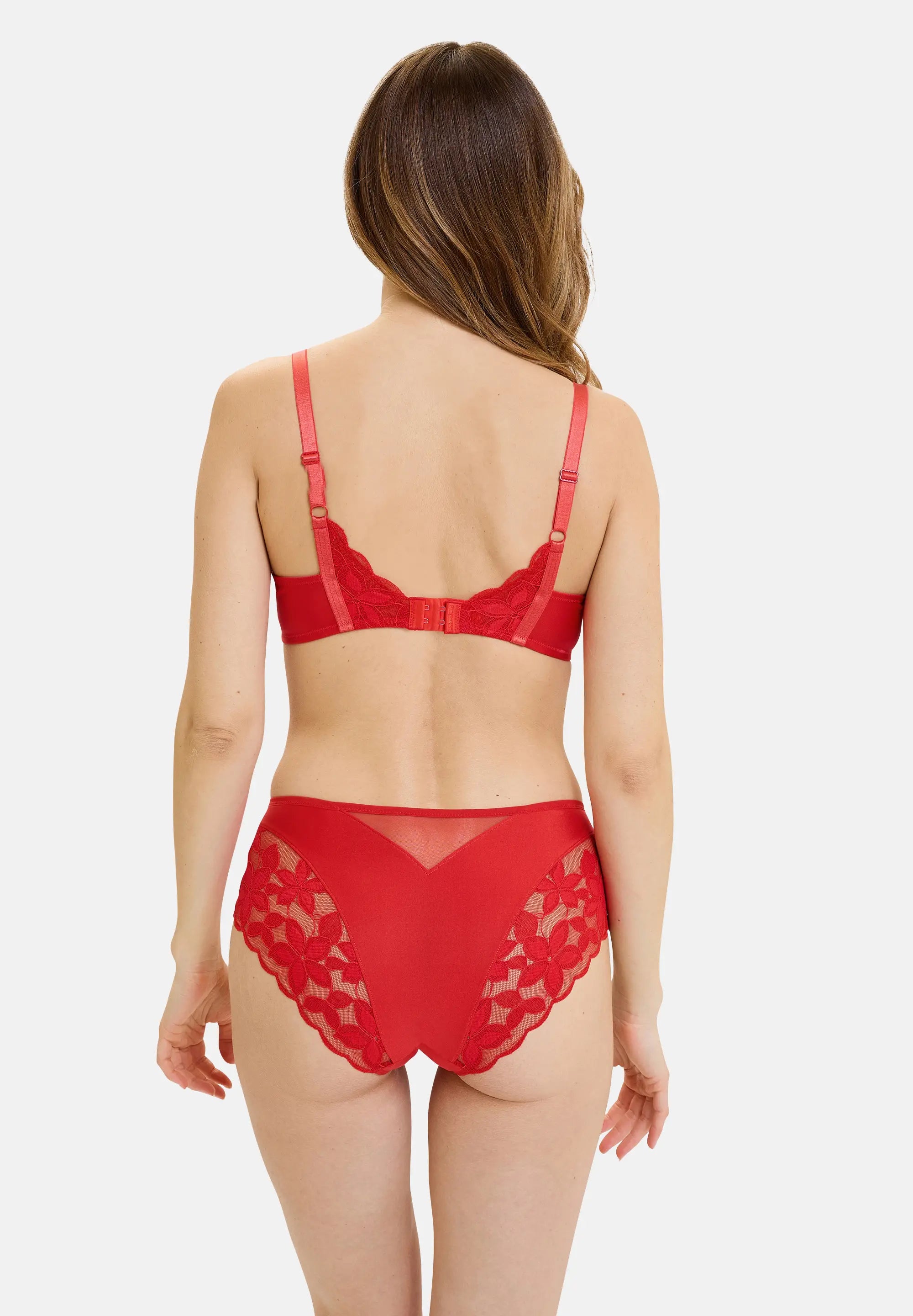 Culotte Salomé Rouge Flamboyant