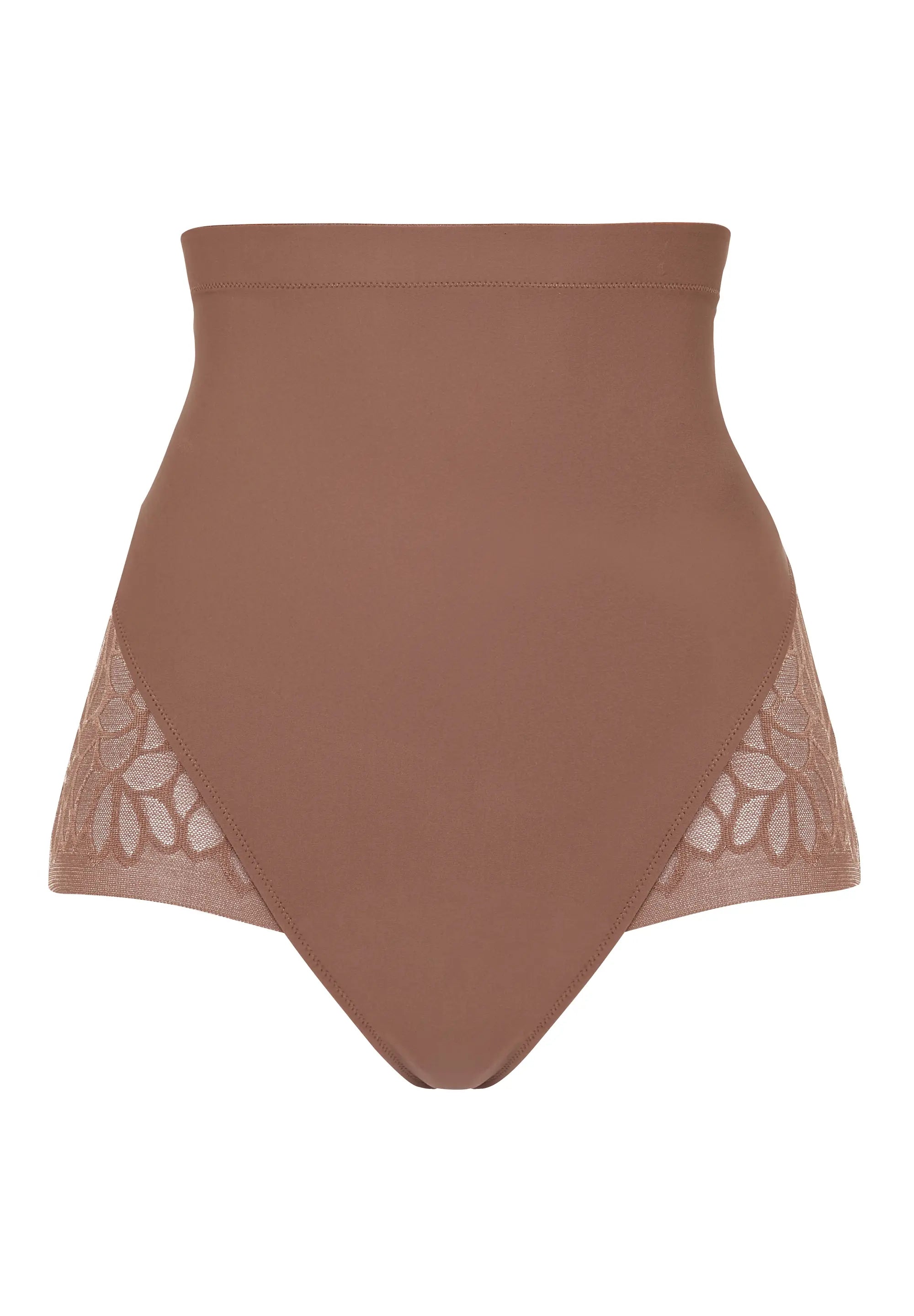 Heel hoge taille slip Perfect Curves Muskaatbruin