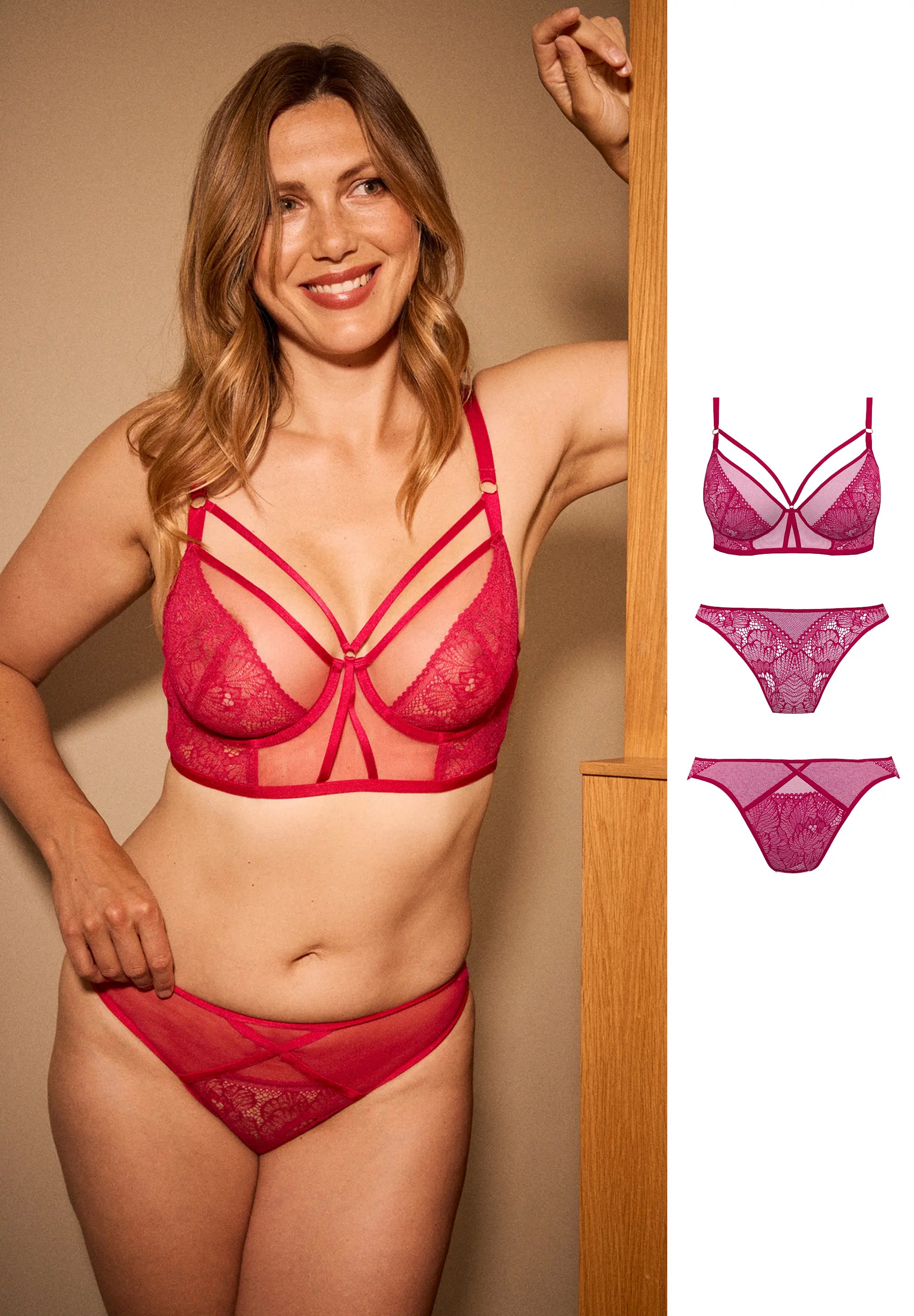 Lingerieset Adriana - met string en slip