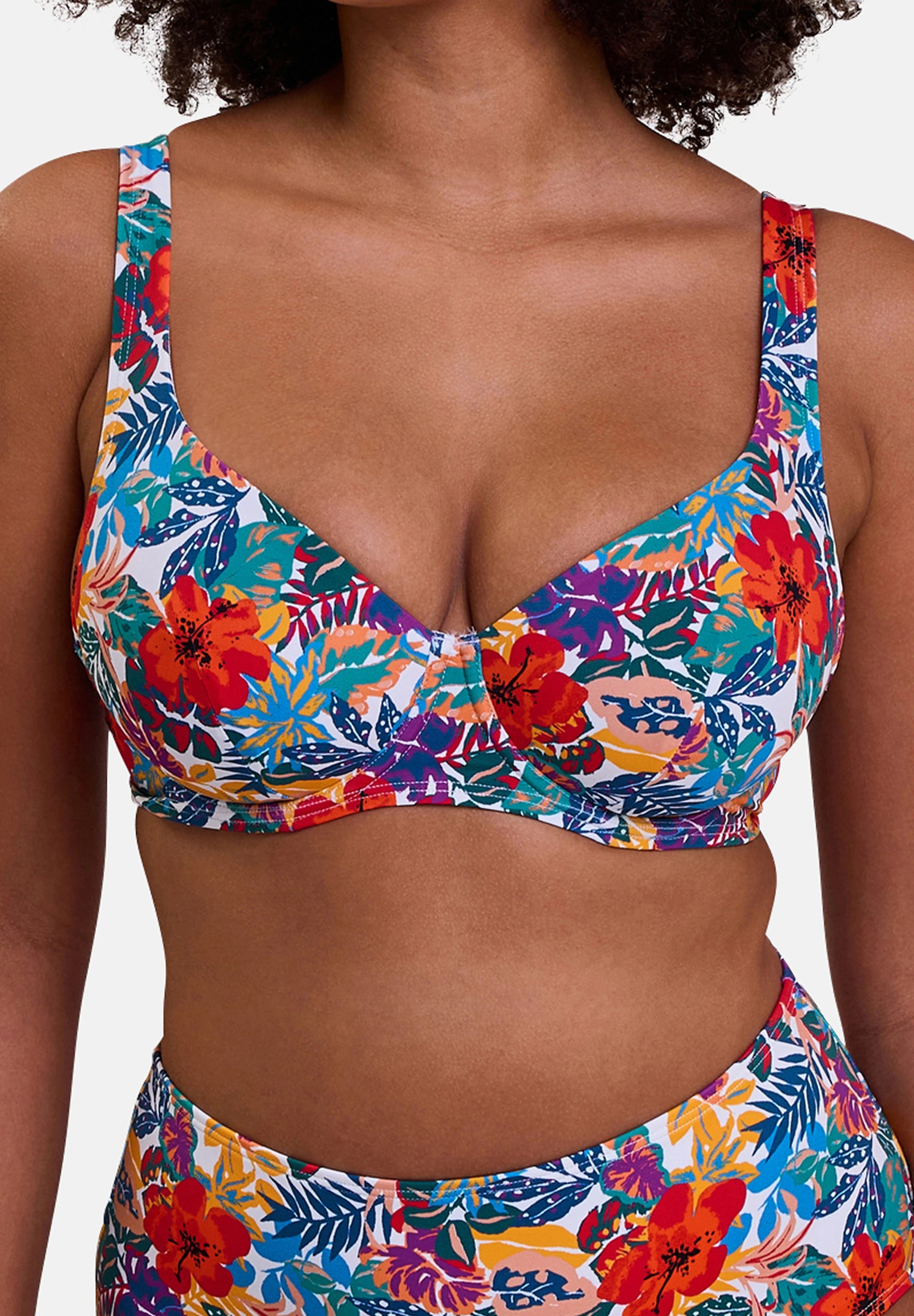 Ensemble maillot de bain 2 pièces Curaçao et tunique de plage