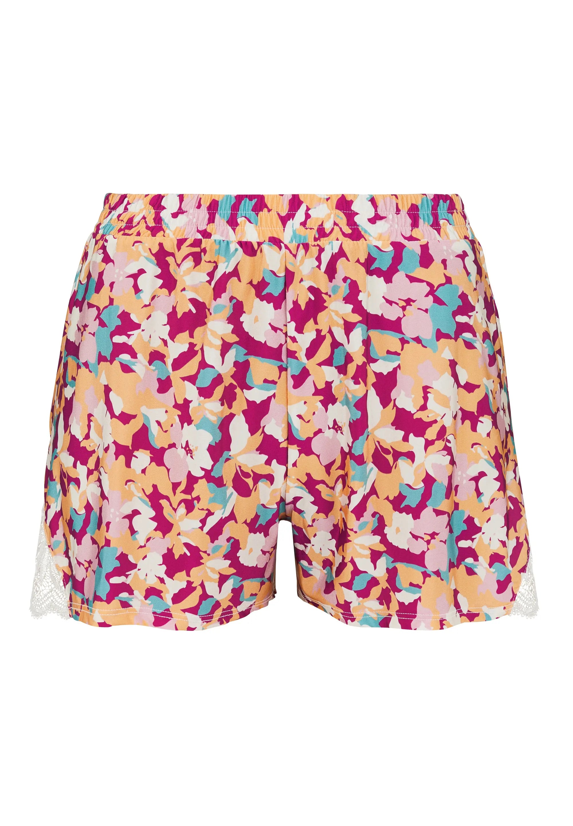 Short Suzan Fantaisy Fleurs Fuchsia