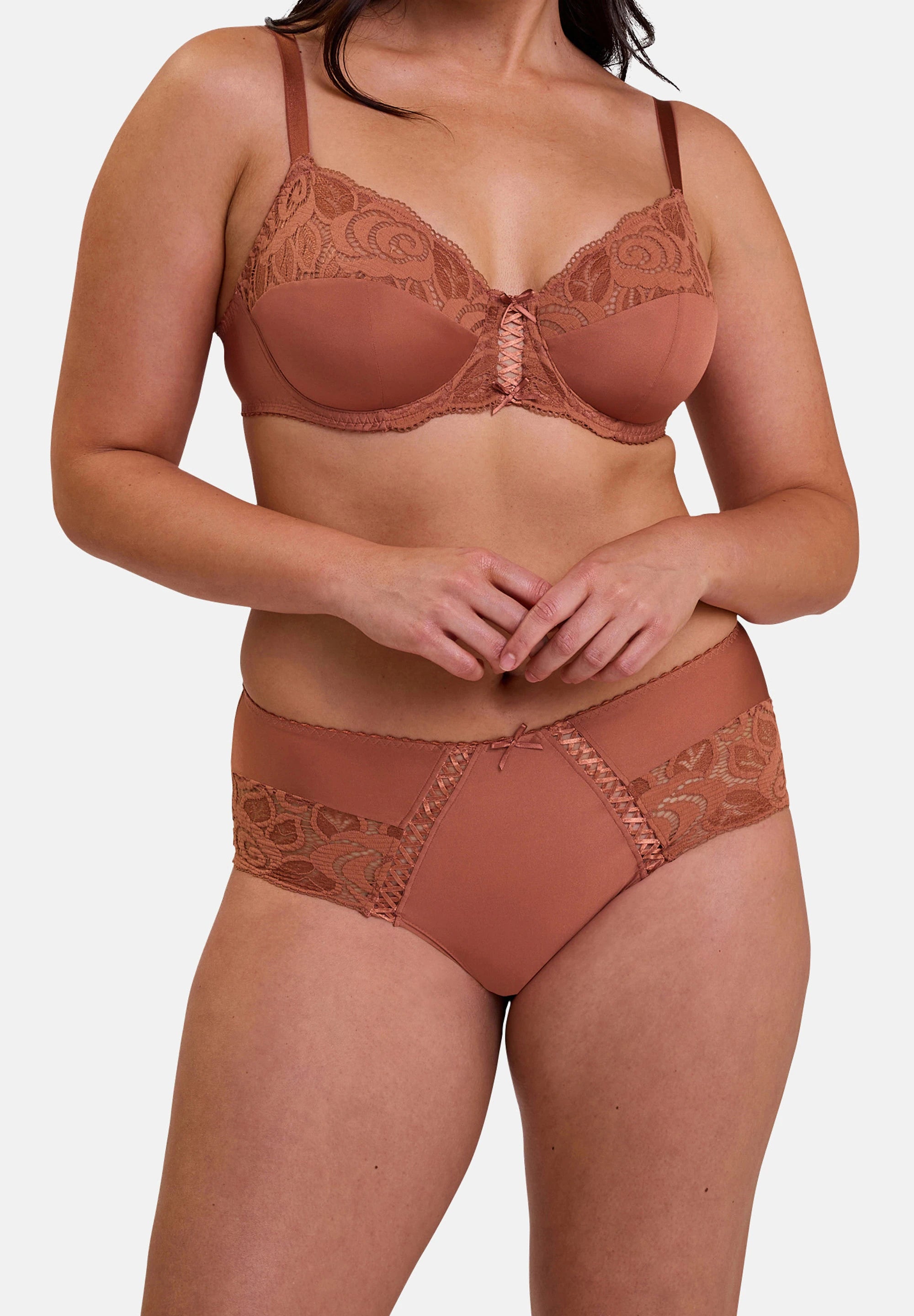 Shorty Amélie Brun Bruschetta – vue de dos